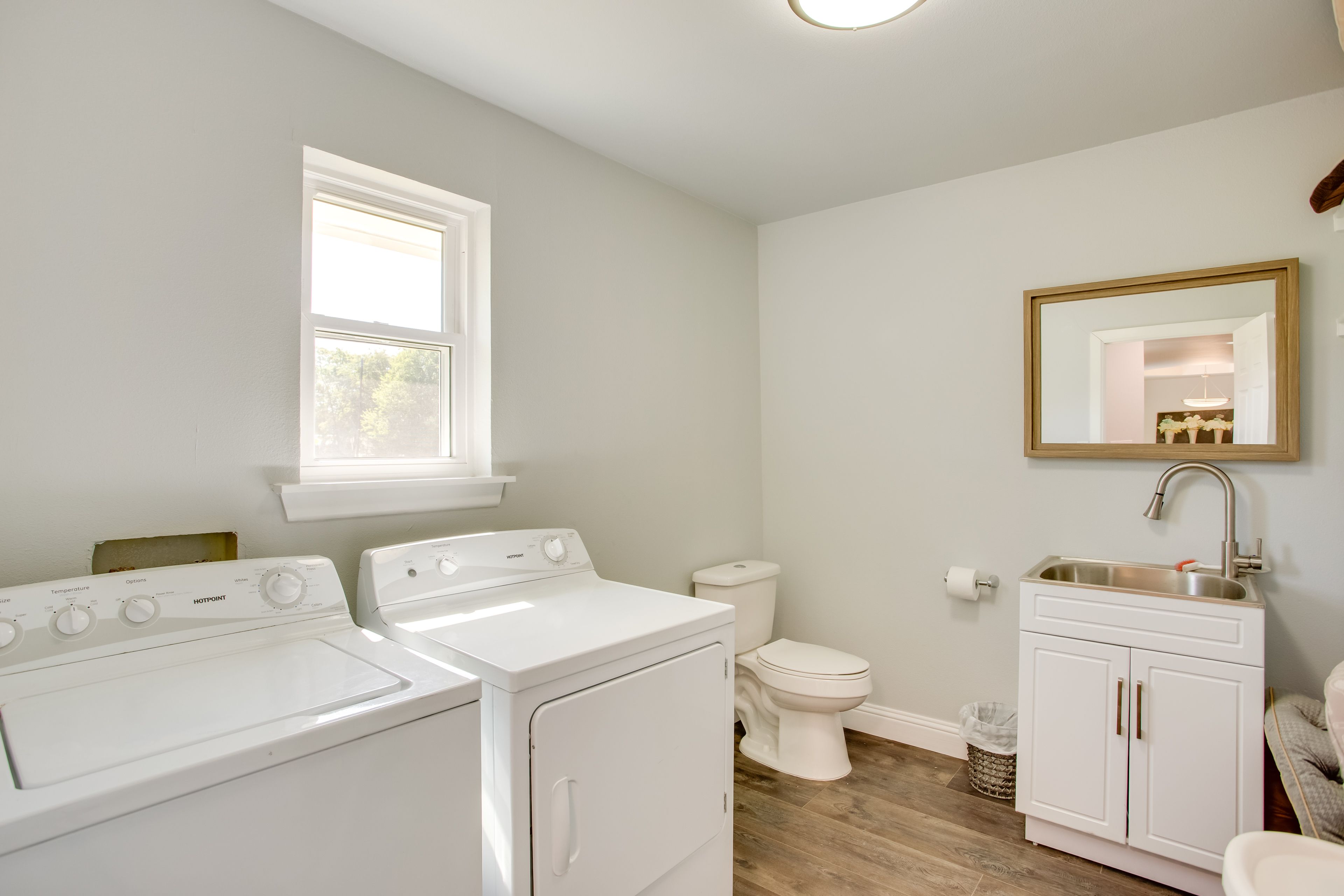 Half Bathroom | In-Unit Washer & Dryer