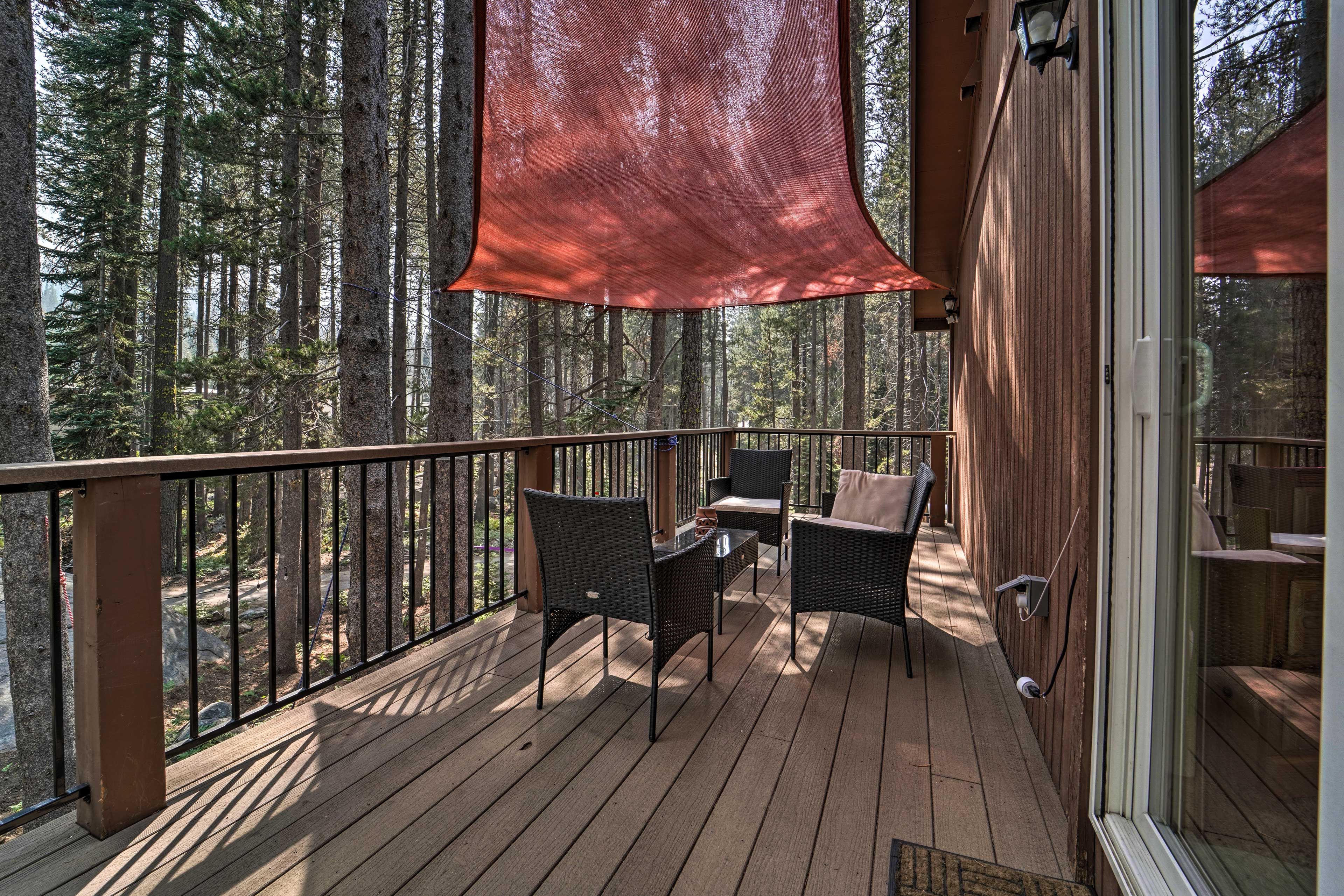 Furnished Deck | Access Via Bedroom 1