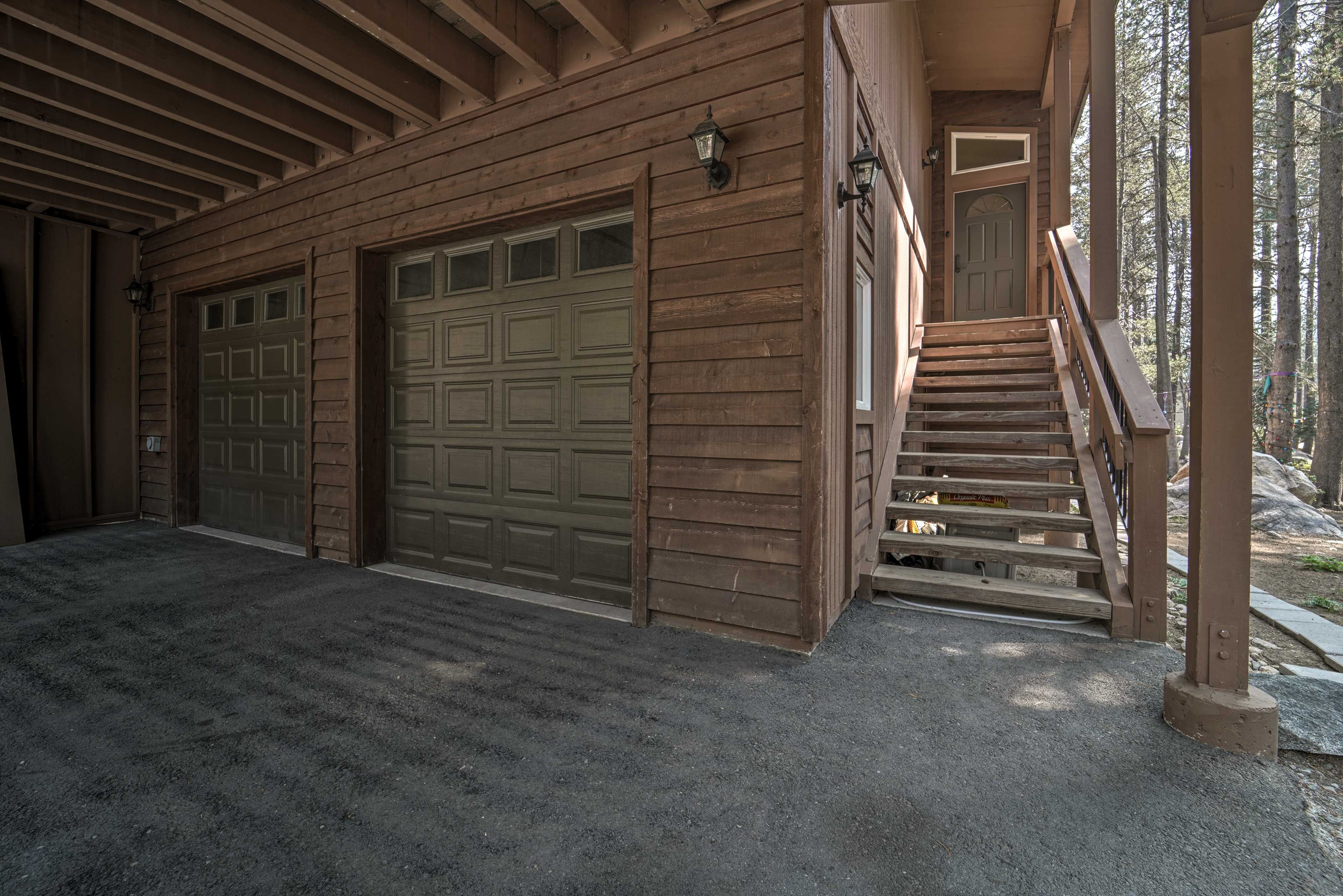 Cabin Entrance | Garage Not Available