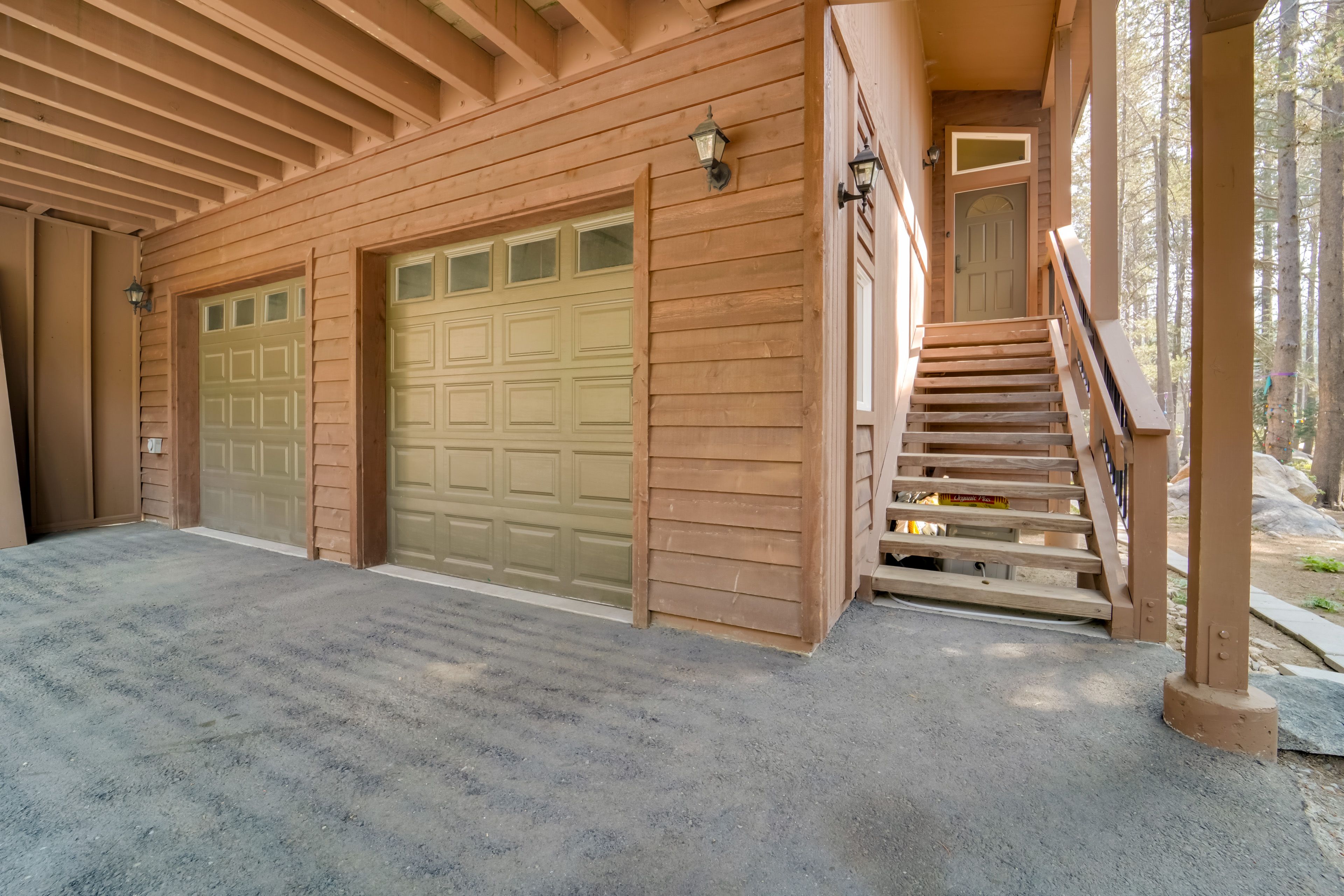 Cabin Entrance | Garage Not Available