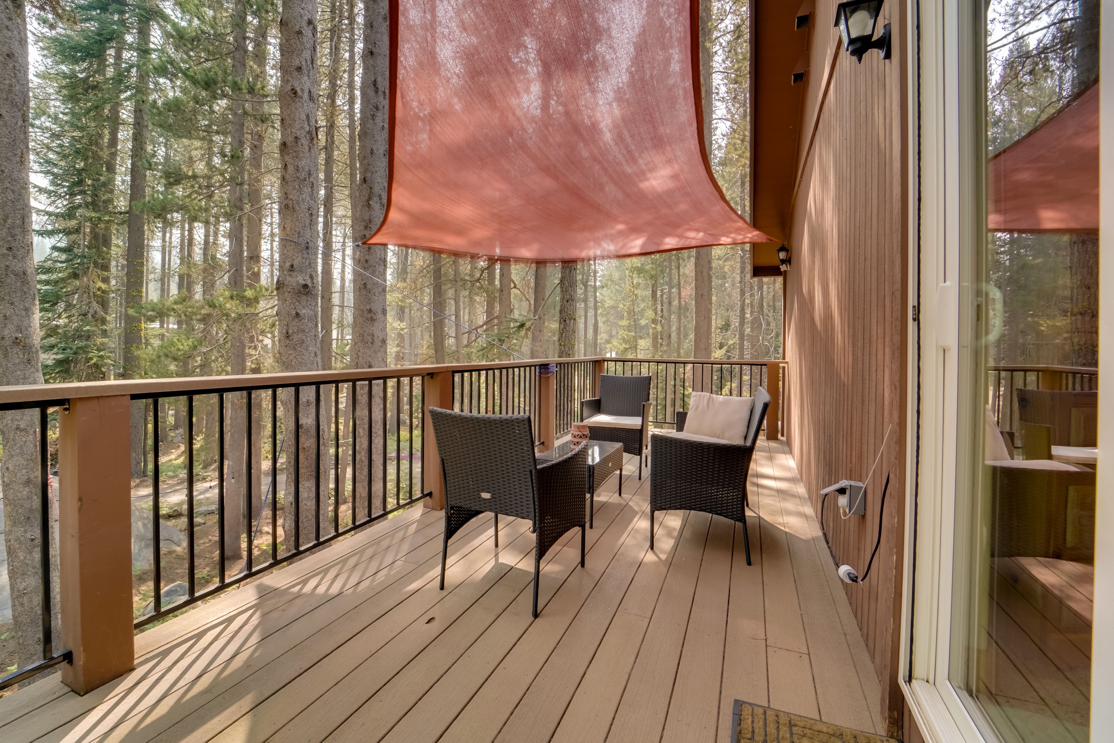 Furnished Deck | Access Via Bedroom 1