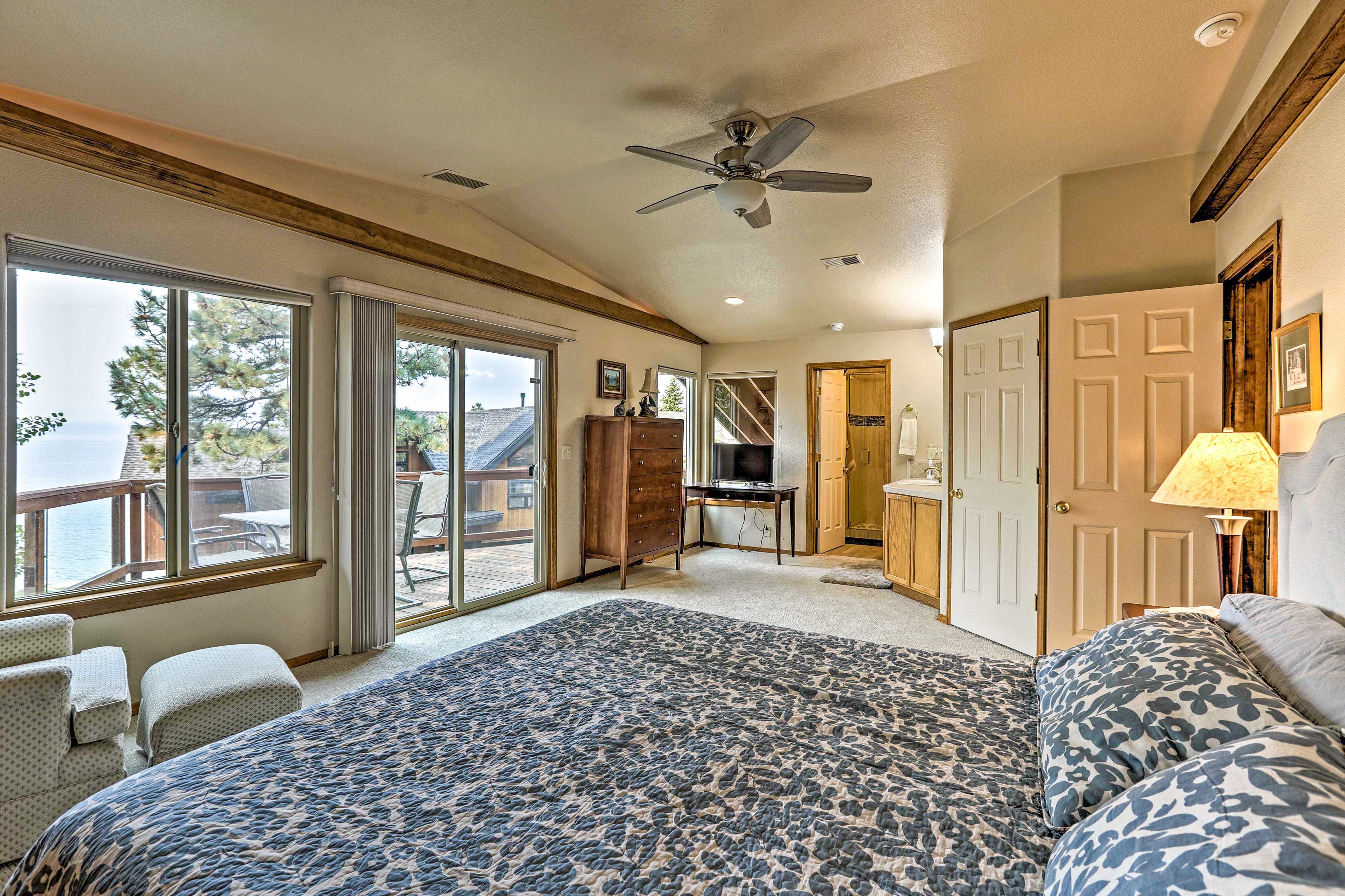 Bedroom 1 | Private Deck Access