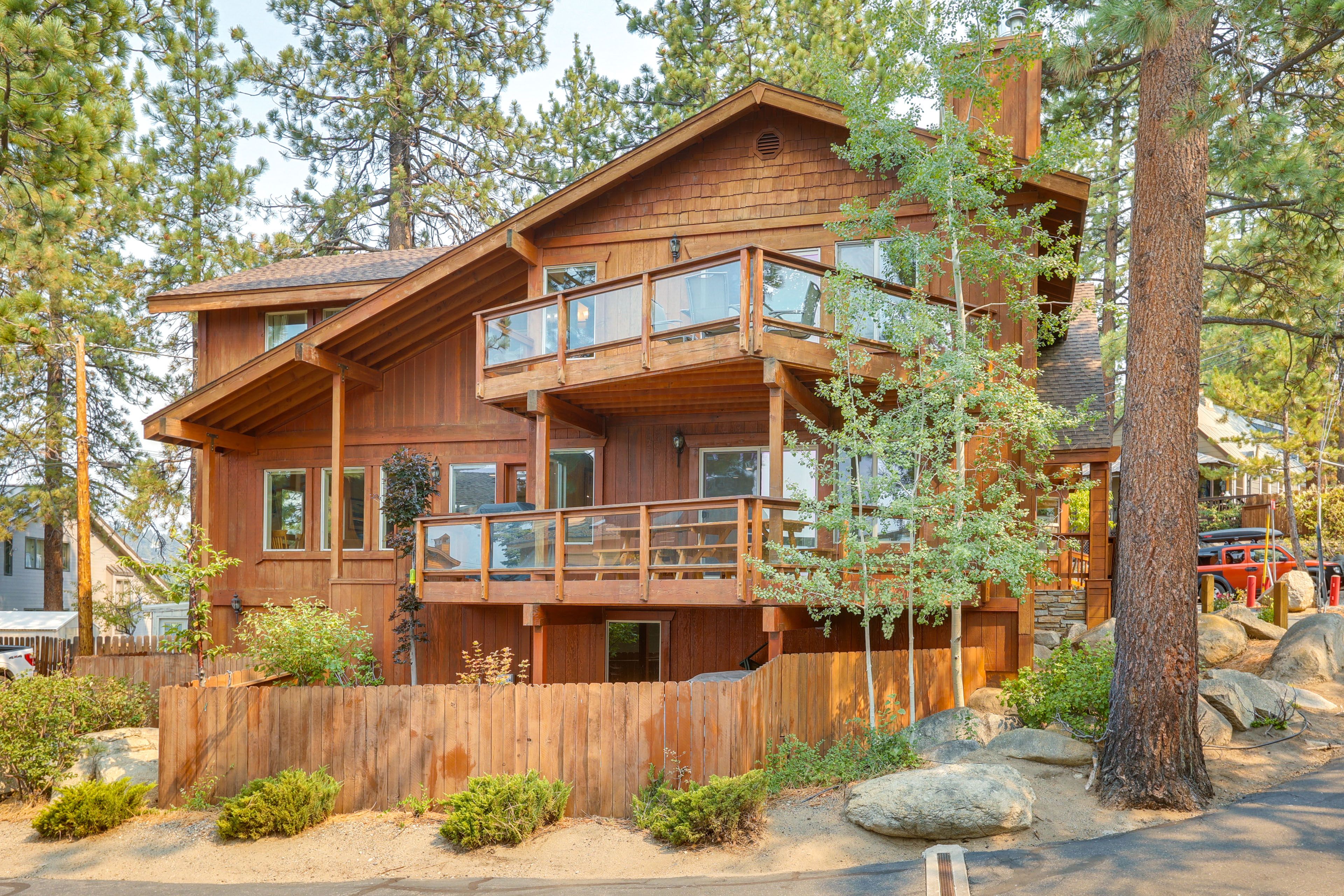 Zephyr Cove Vacation Rental | 4BR | 5BA | 3,200 Sq Ft | Stairs Required