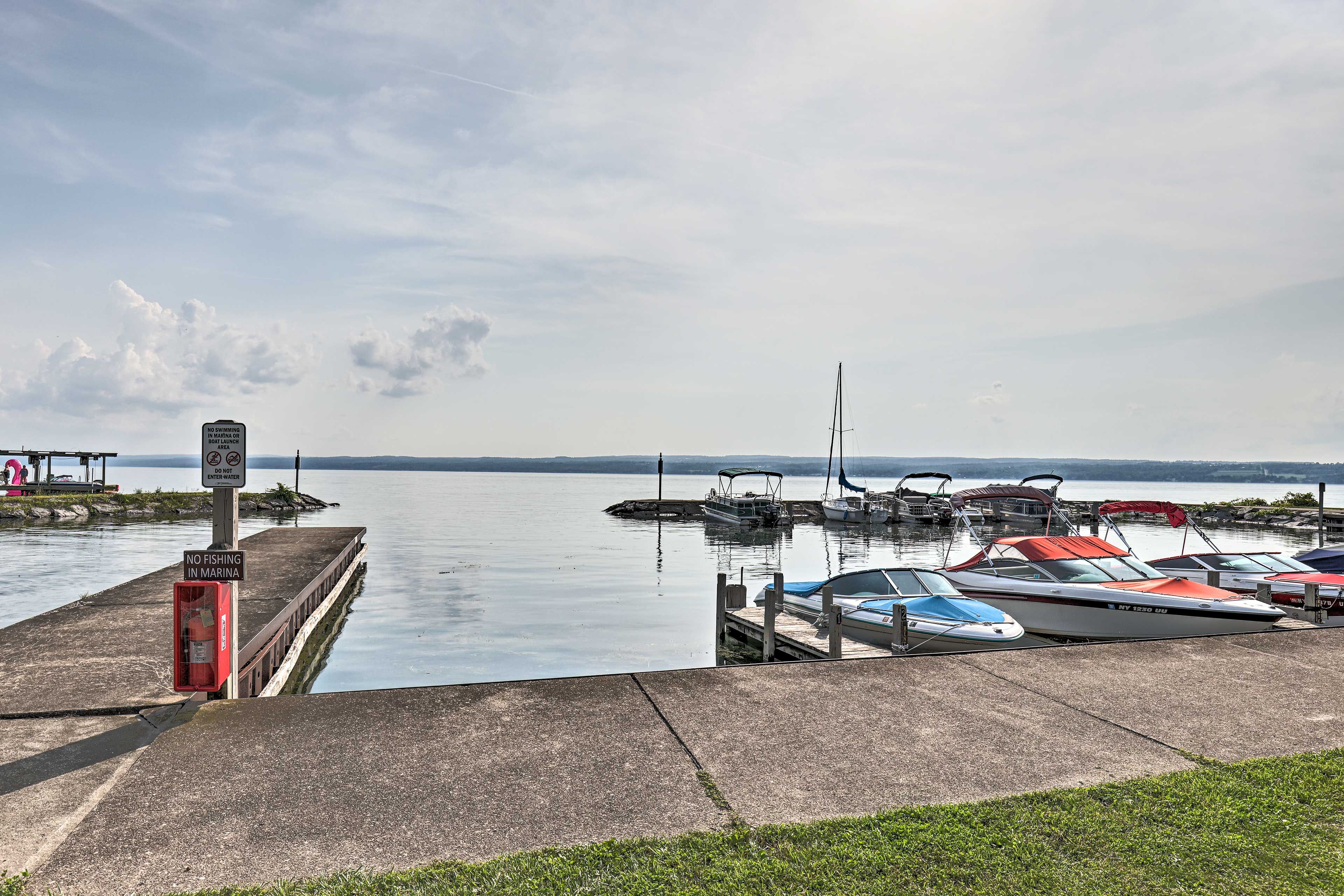 Seneca Lake Access | 0.5 Miles Away