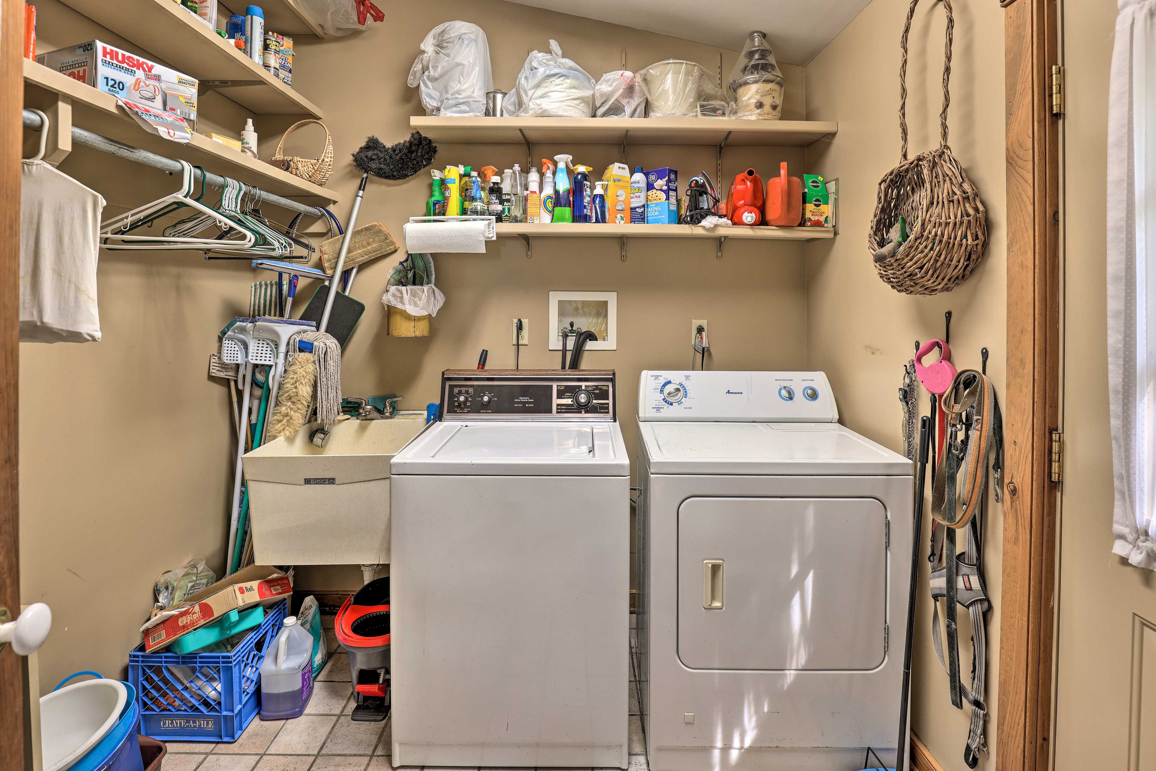 Laundry Room | Detergent Provided