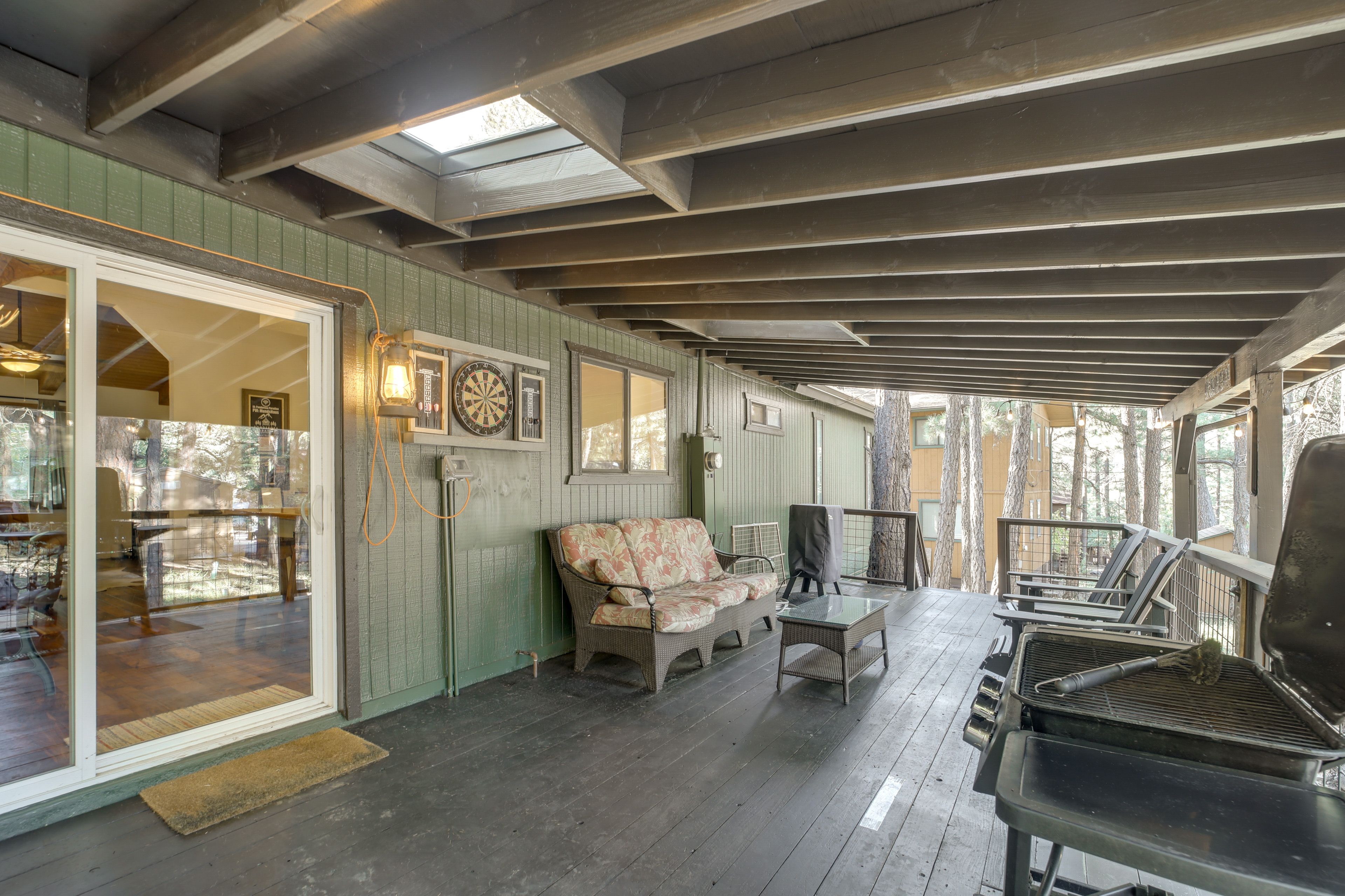 Furnished Deck | Single-Story Home