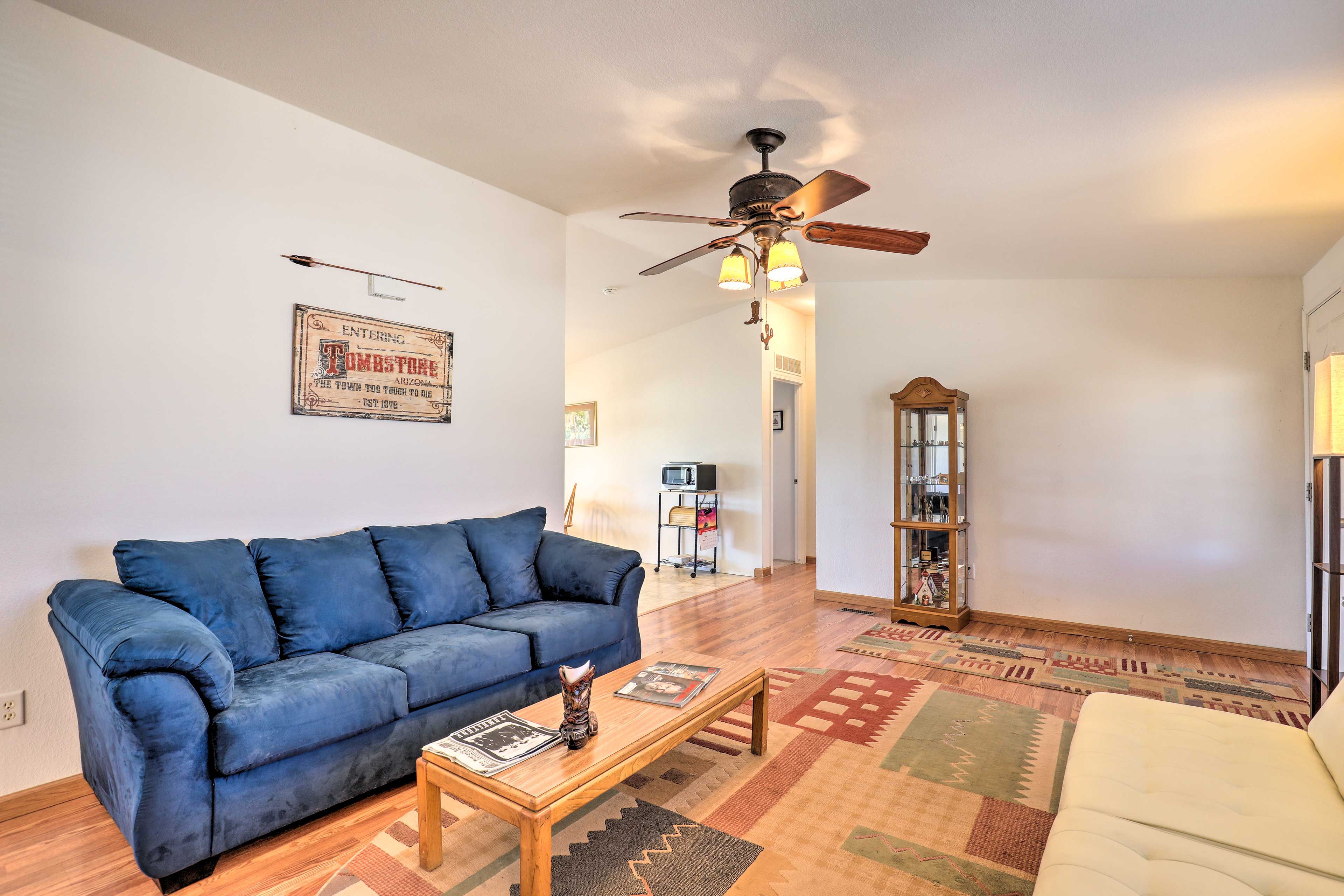 Living Area | Central A/C