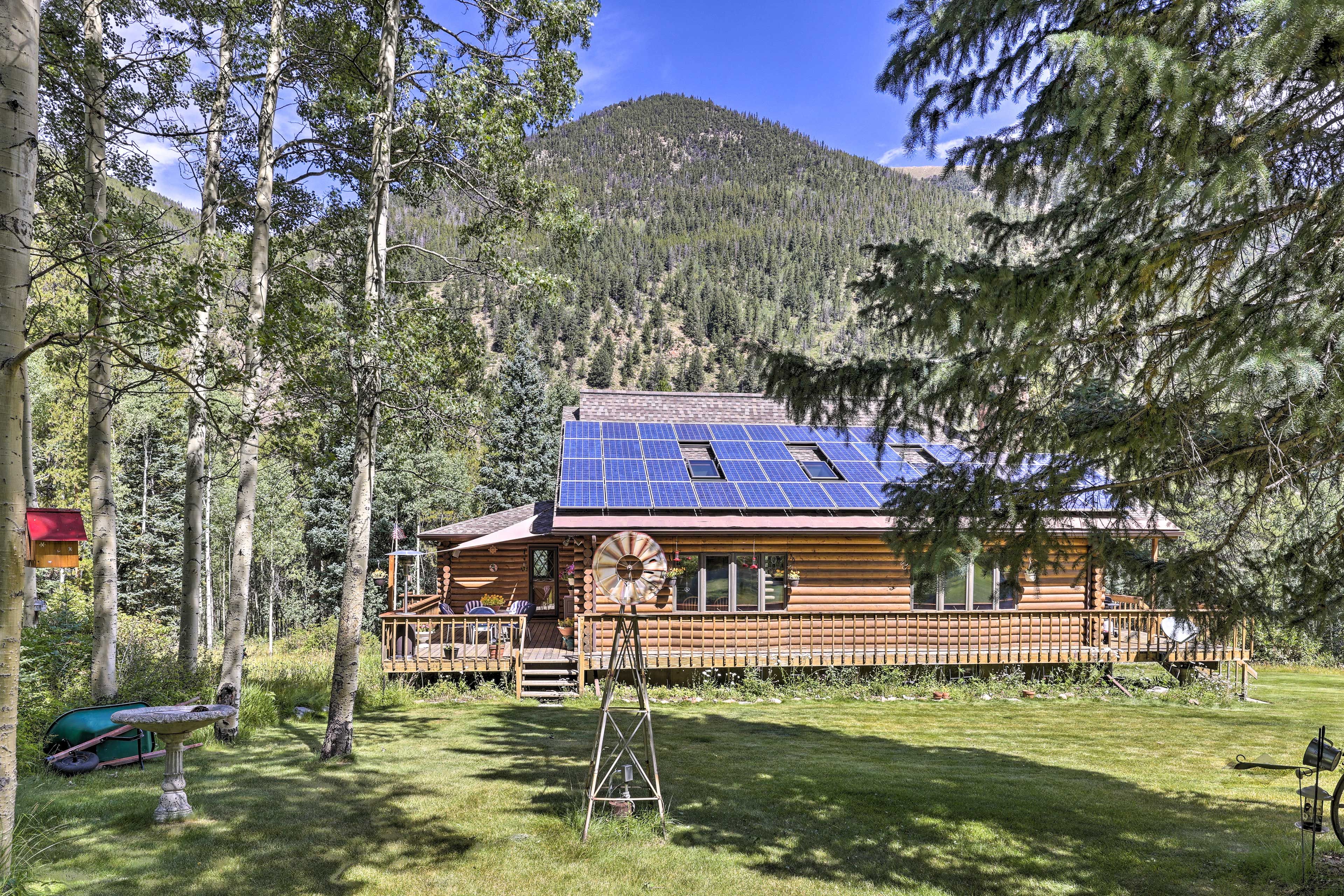 House Exterior | Private Yard | 10-Acre Lot