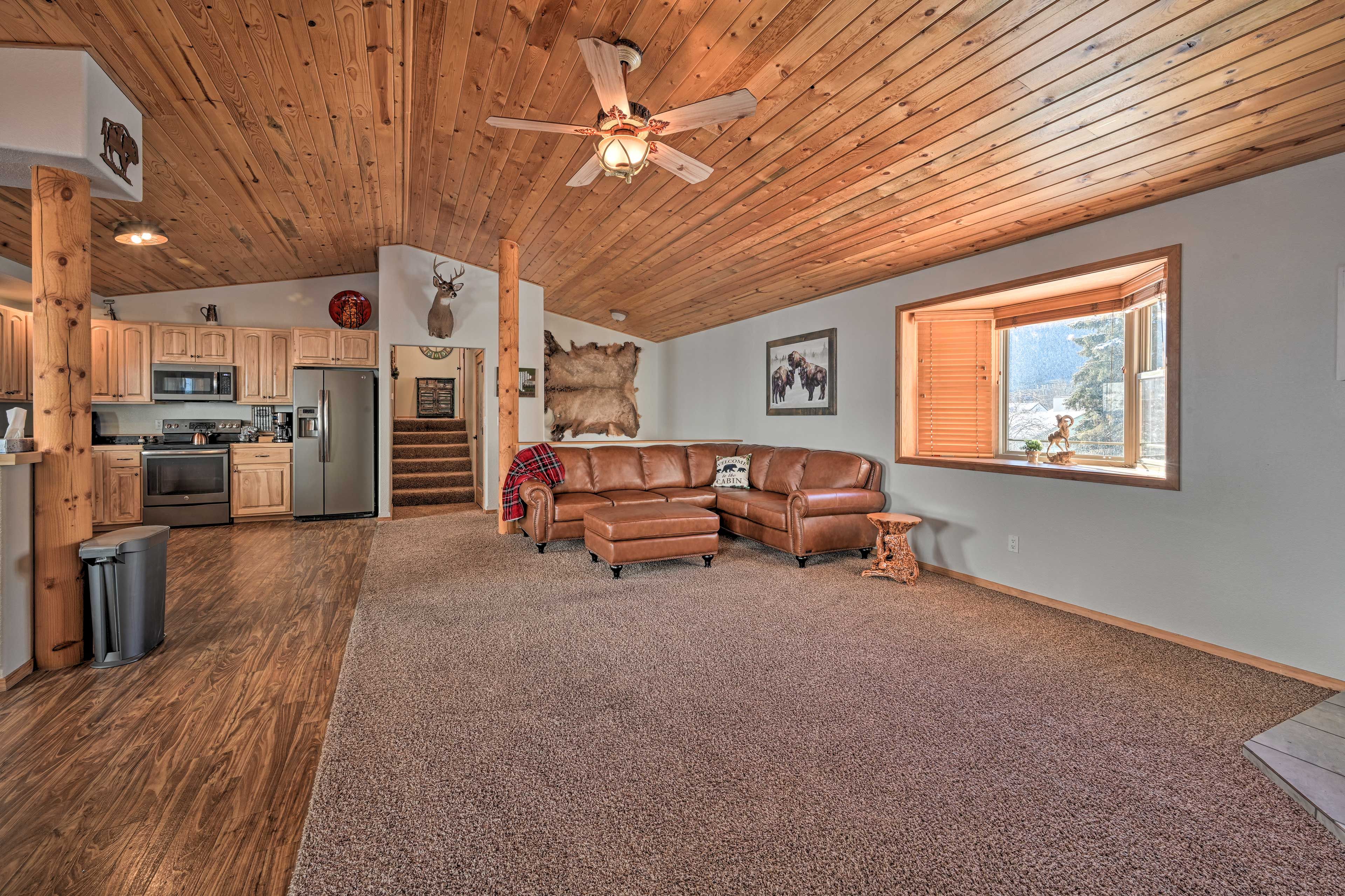 Living Room | Wood-Burning Stove