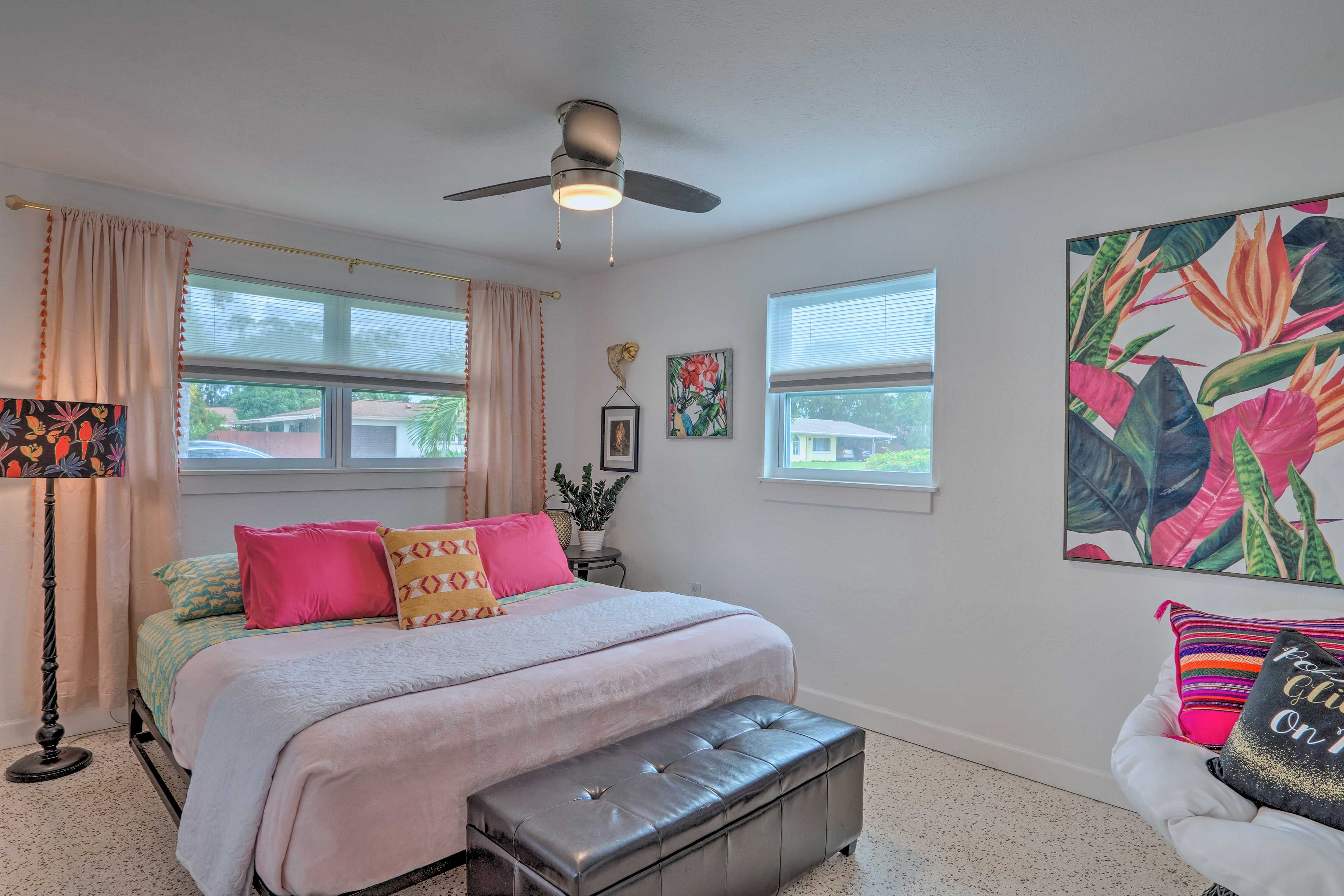 Bedroom 1 | King Bed | Linens Provided