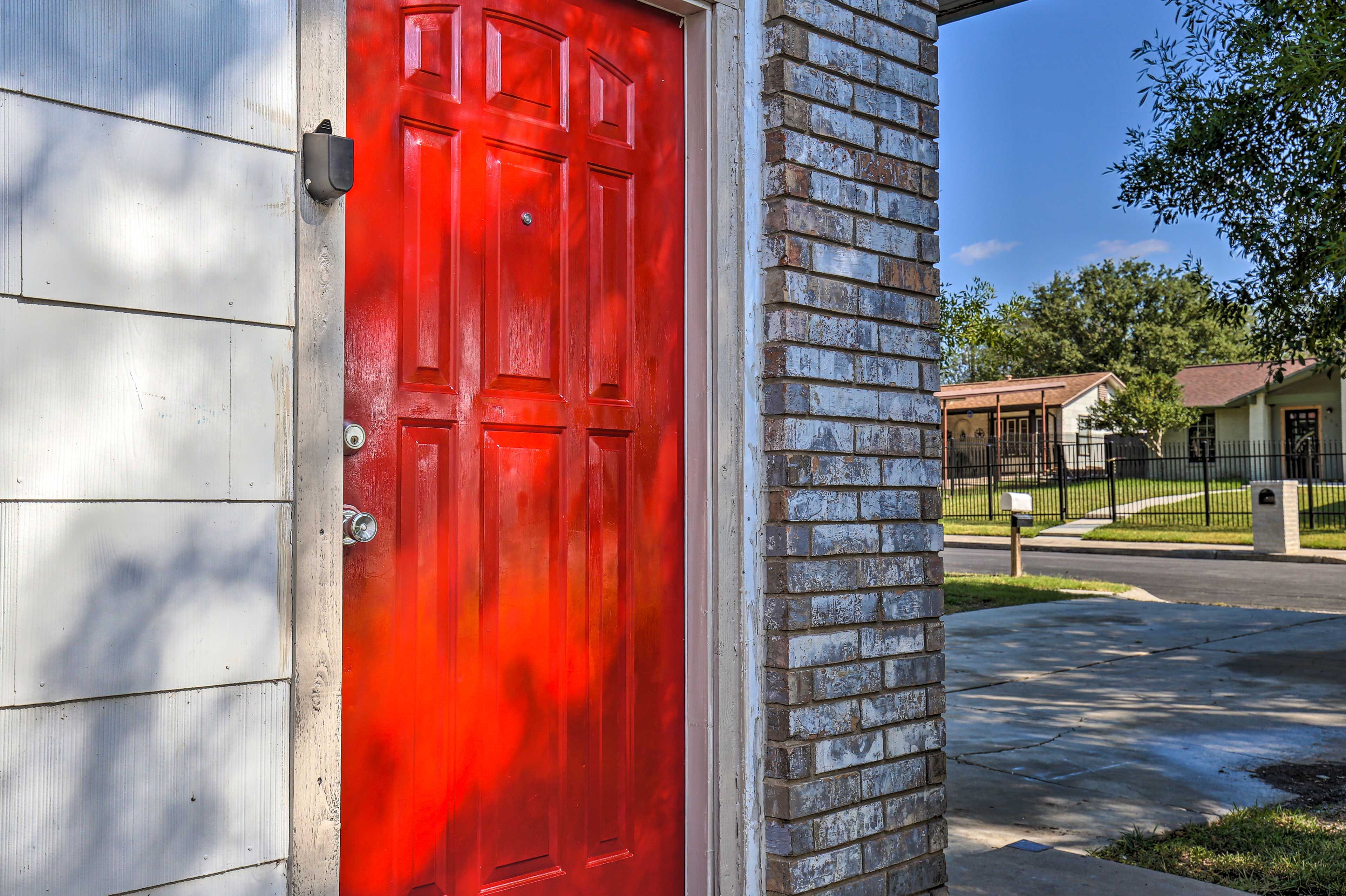 Entrance to Studio