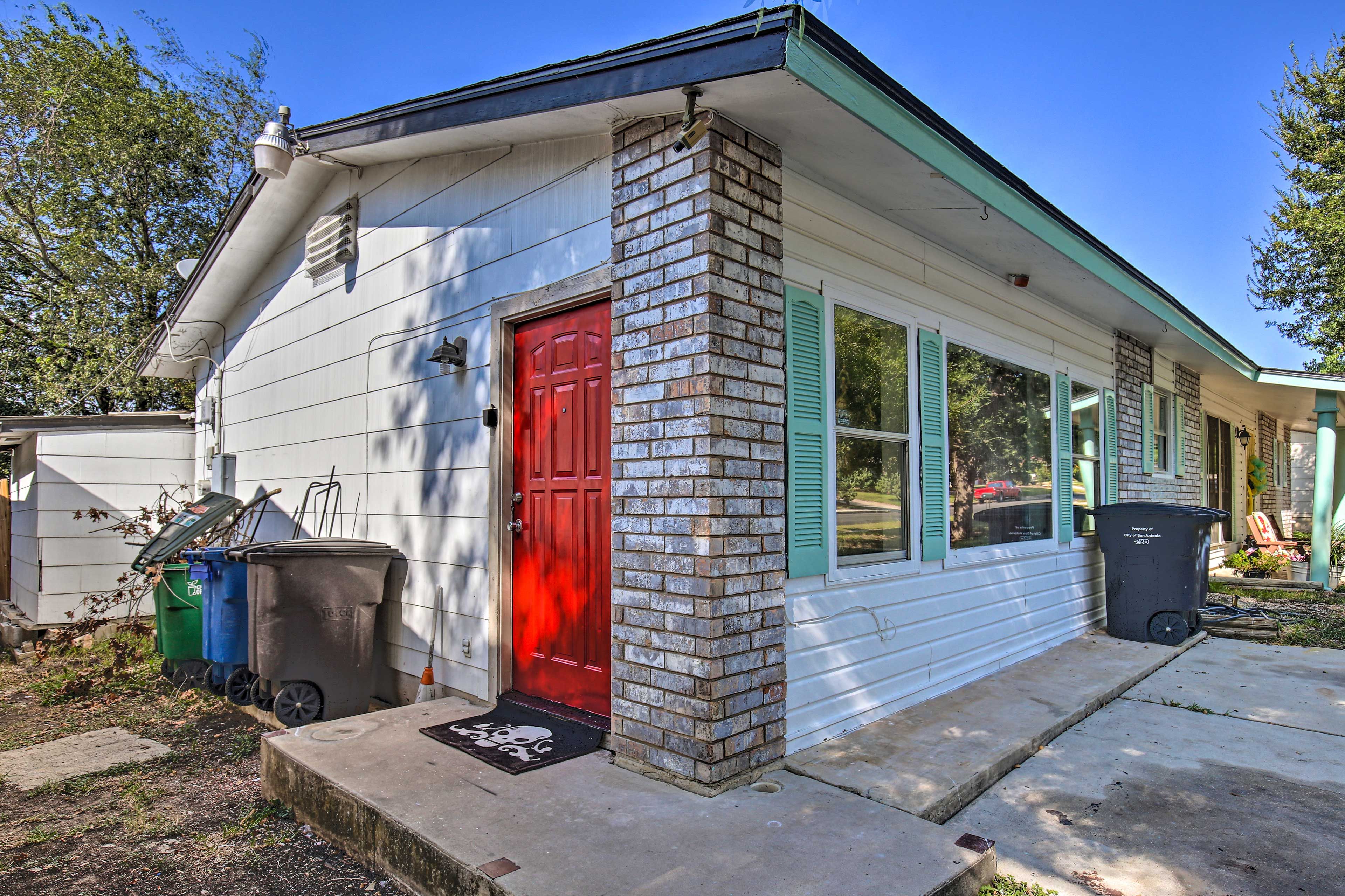 Entrance to Studio