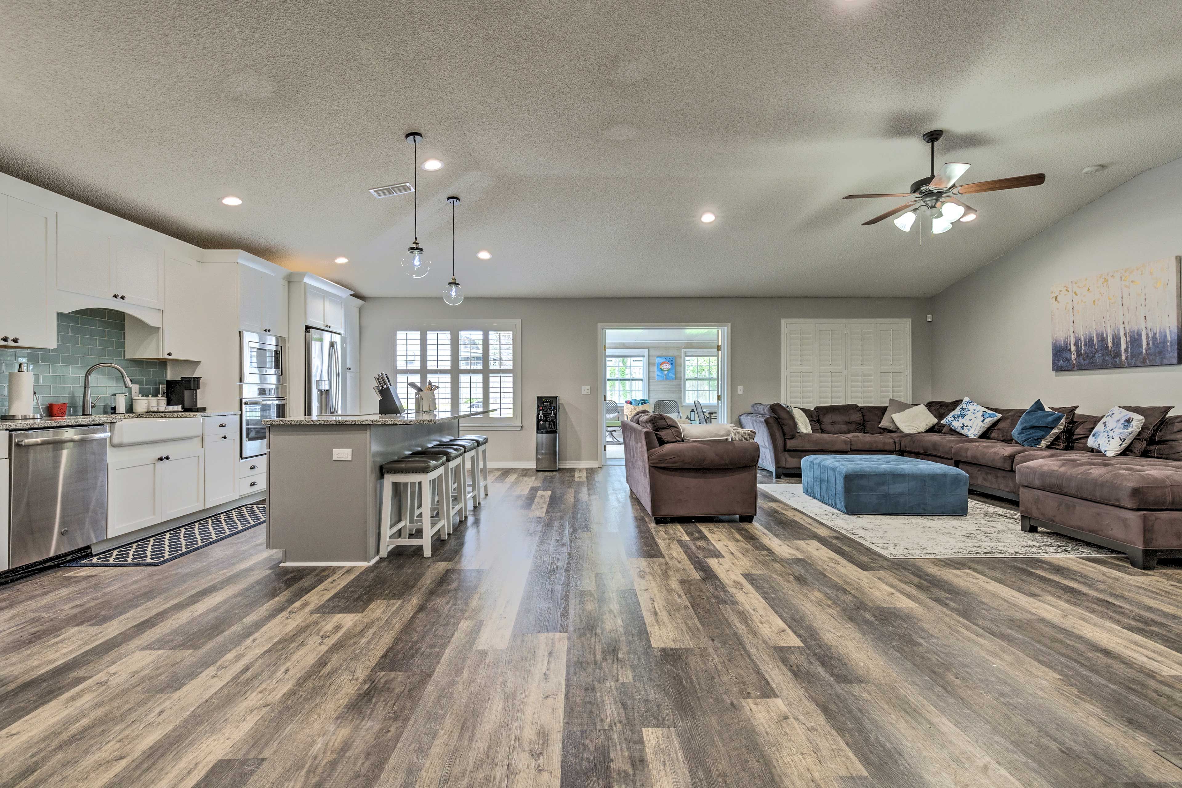 Cantonment Vacation Rental | 4BR | 2BA | Step-Free Access | 2,235 Sq Ft
