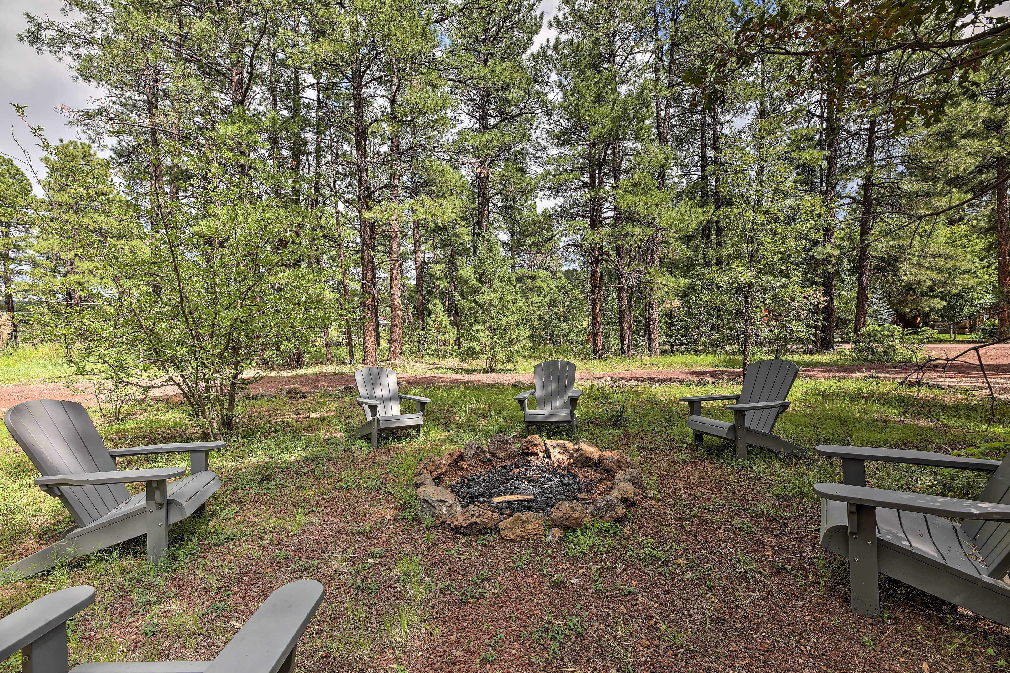 Private Fire Pit Area
