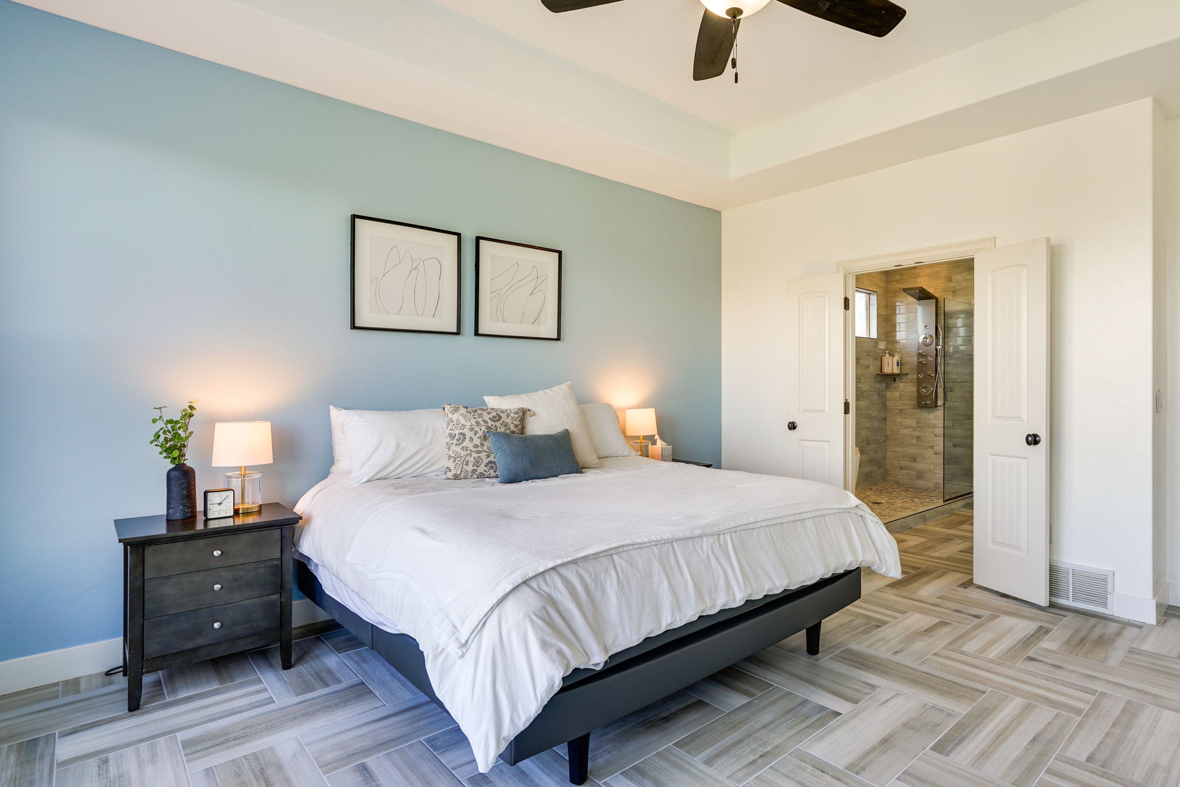 Bedroom 1 | King Bed | Upstairs