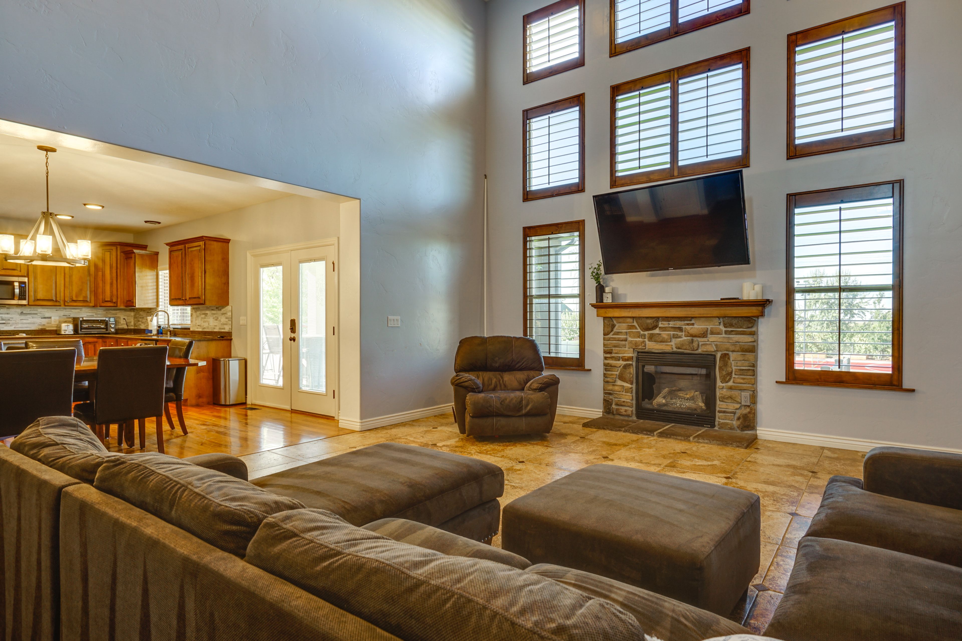 Living Room | Smart TV | 3-Story Home