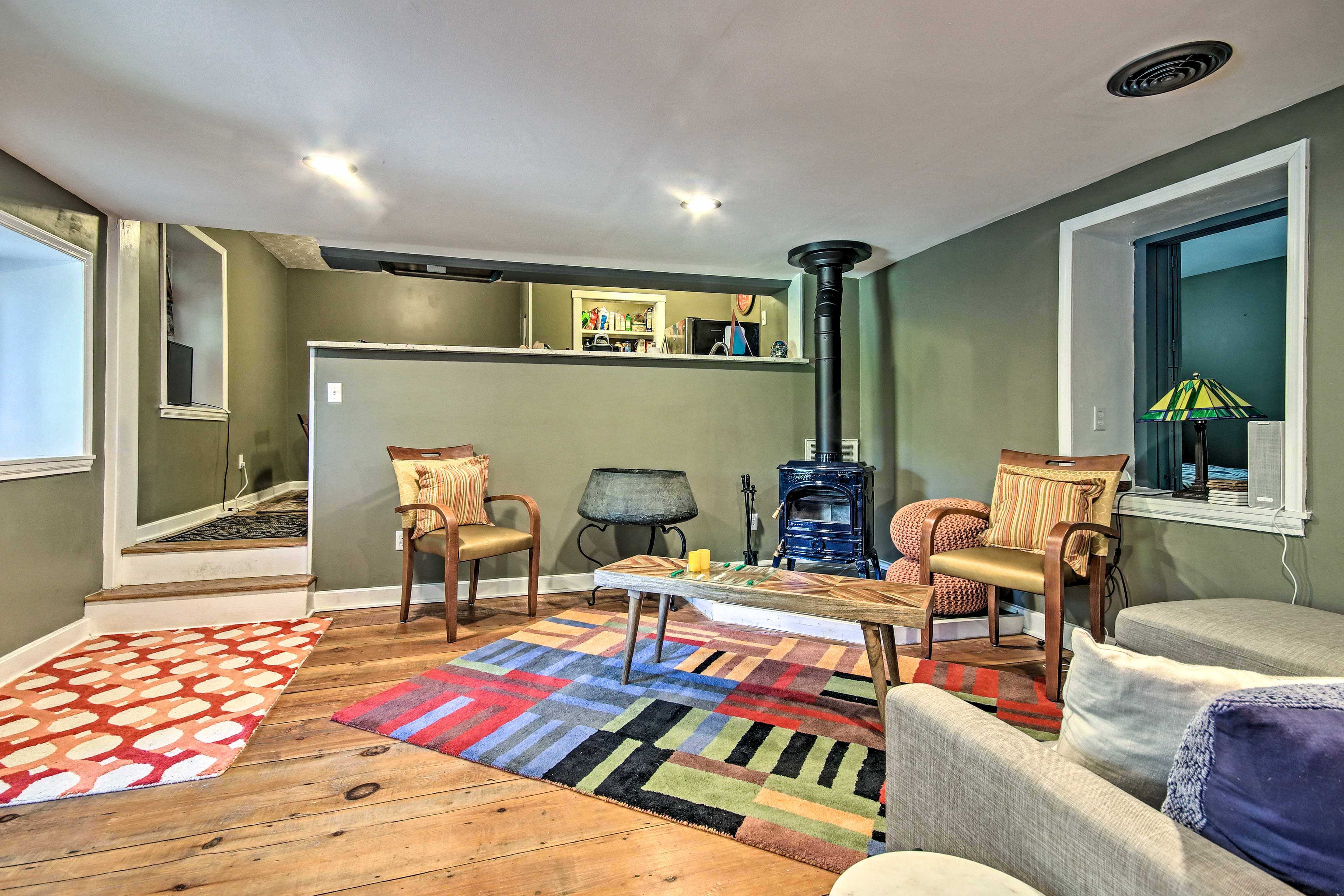 Living Area | Central A/C