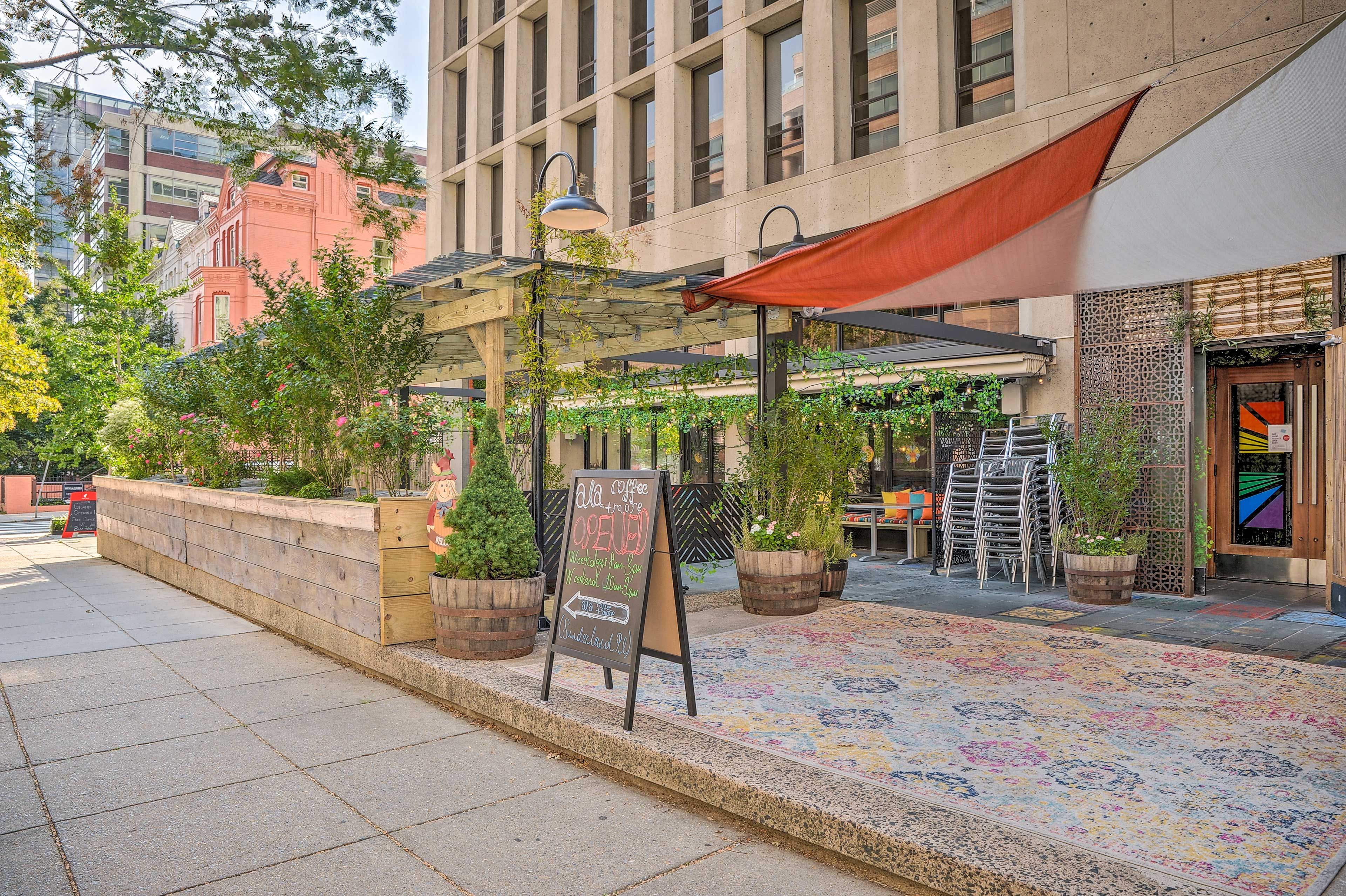 Nearby Attraction | Dupont Circle (1.5 Blocks Away)