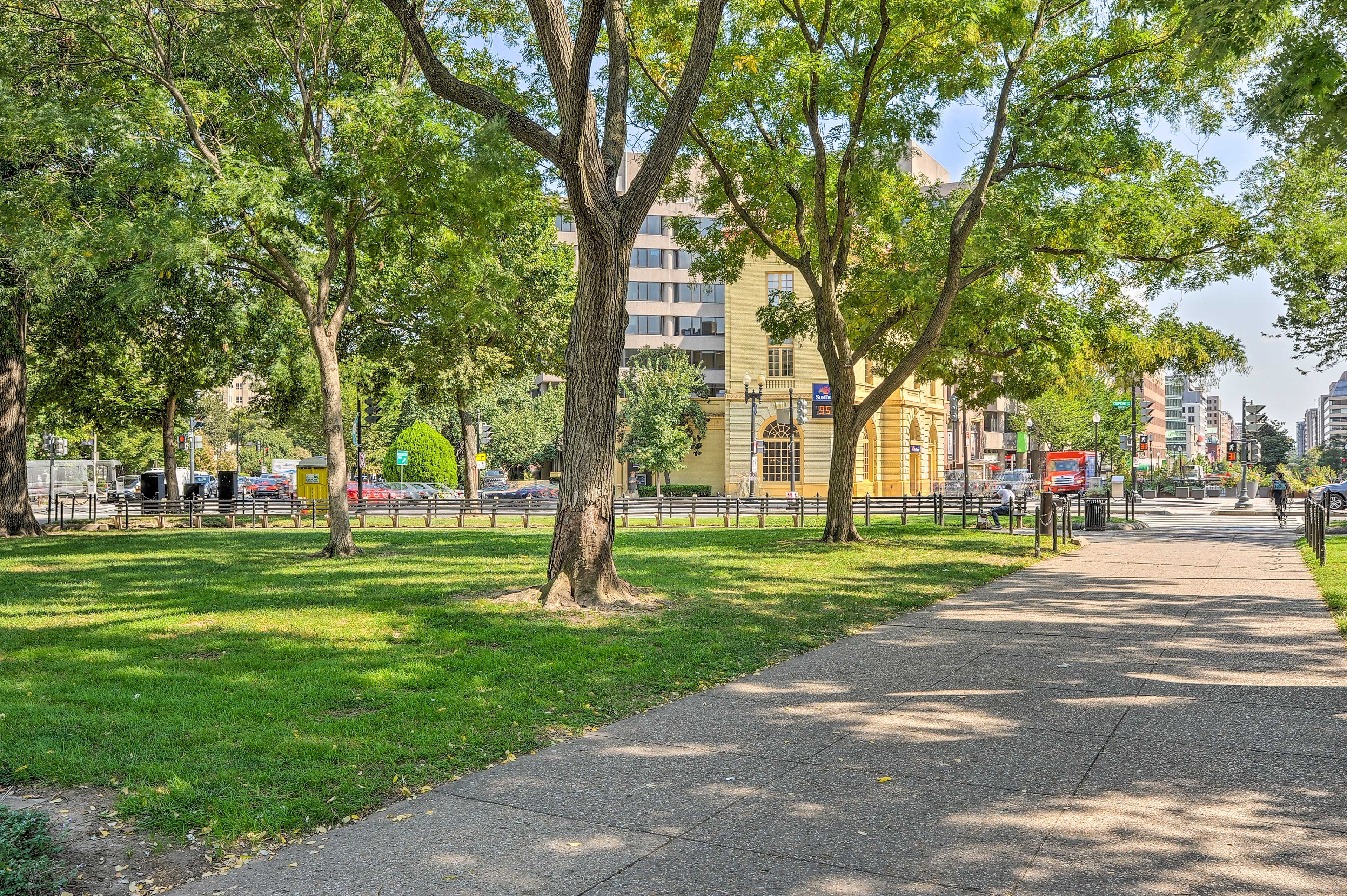 Nearby Attraction | Dupont Circle (1.5 Blocks Away)
