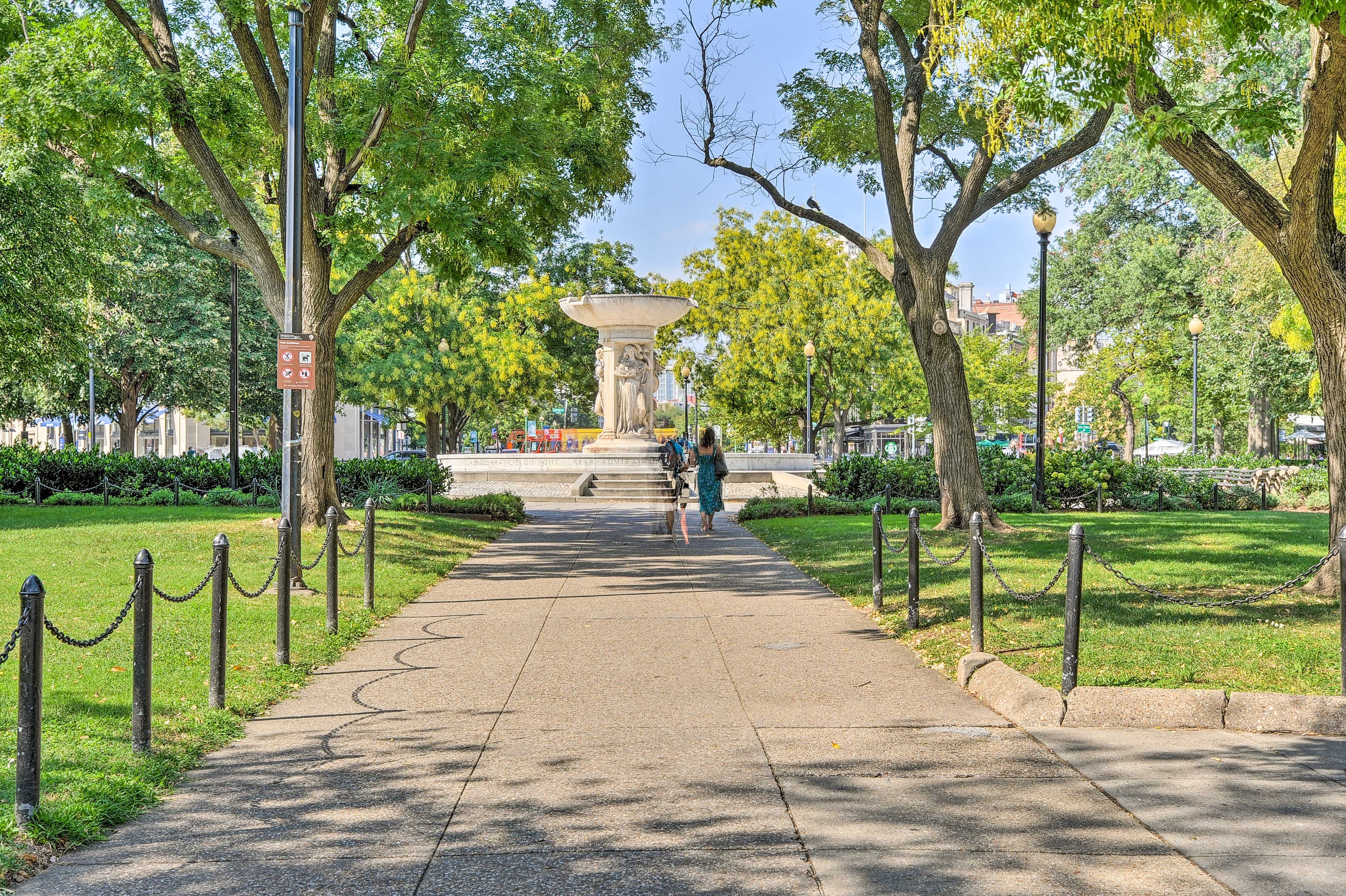 Nearby Attraction | Dupont Circle (1.5 Blocks Away)