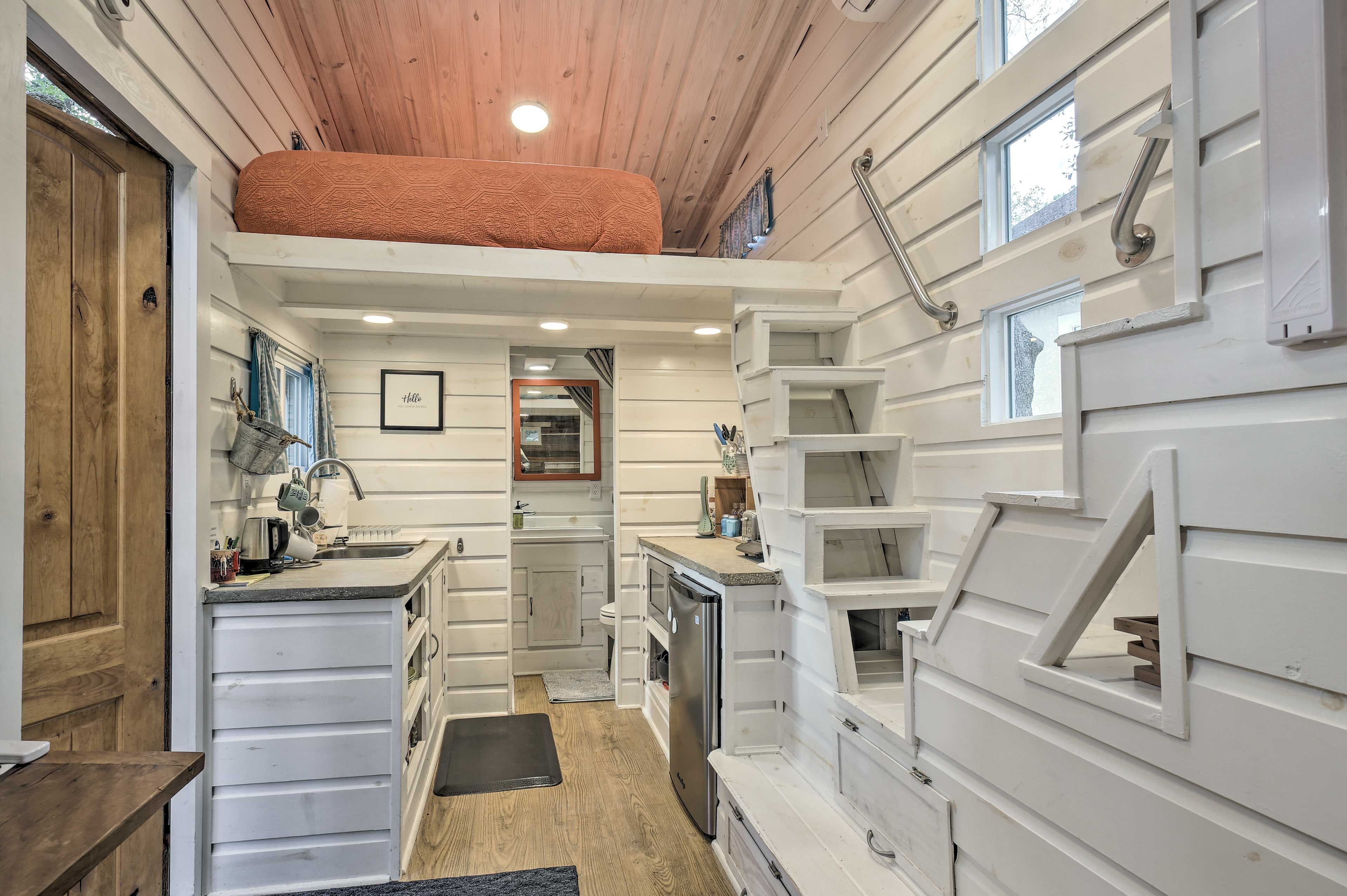 Tiny House Interior | Free WiFi