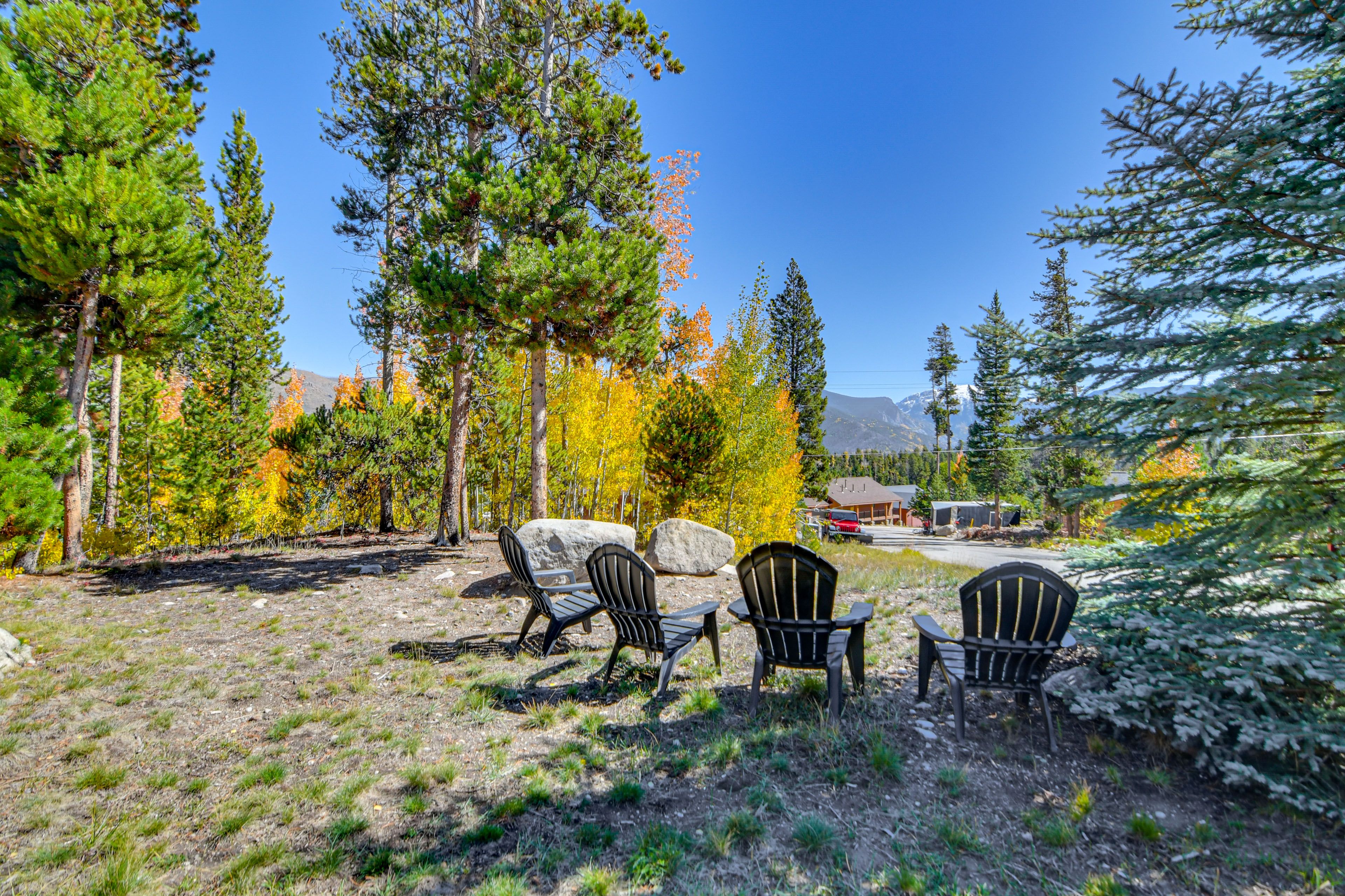 Yard | Mountain Views | Nearby Hiking & ATV Trails