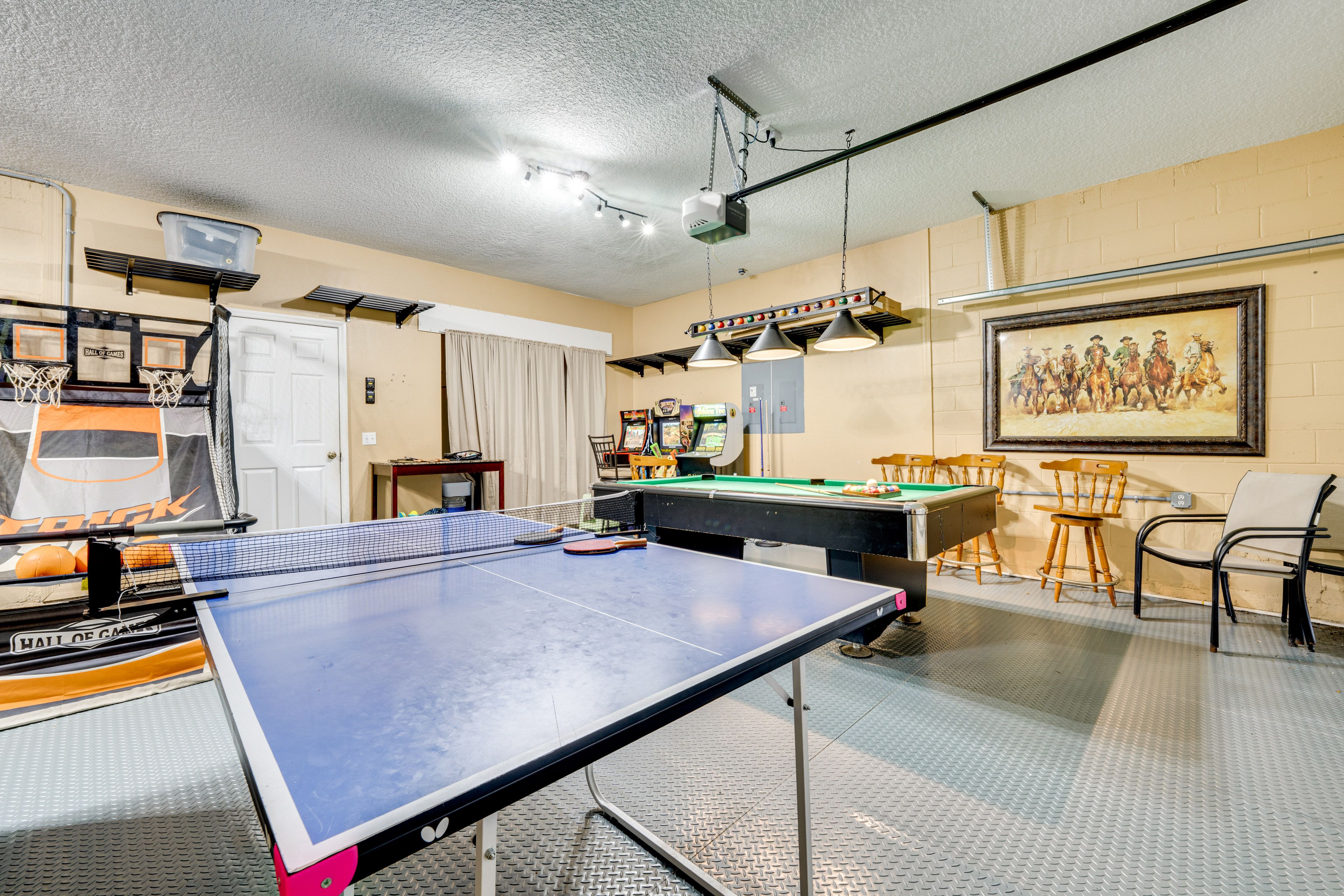 Game Room | Pool Table | Foosball Table
