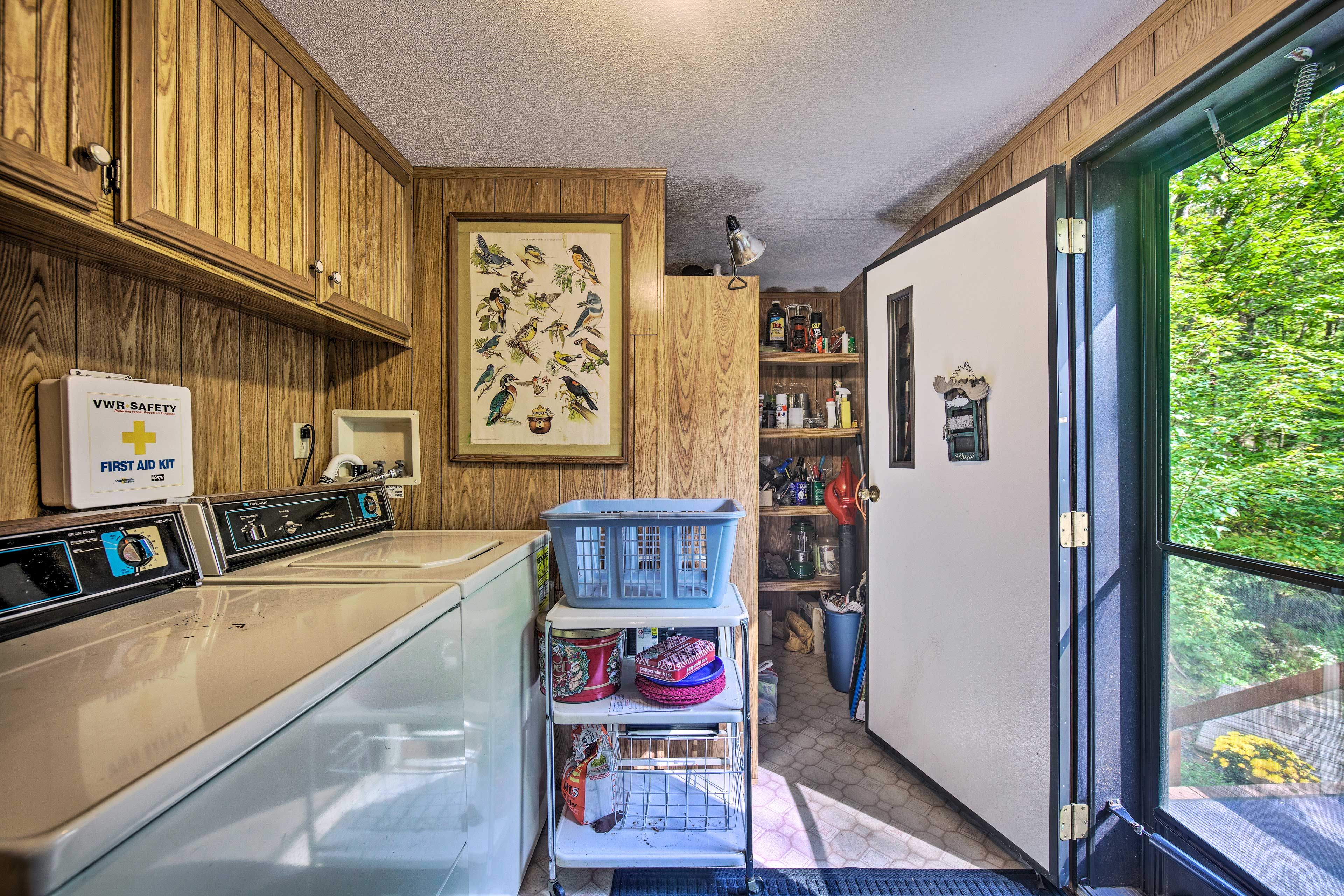 Laundry Area | Iron/Board Available