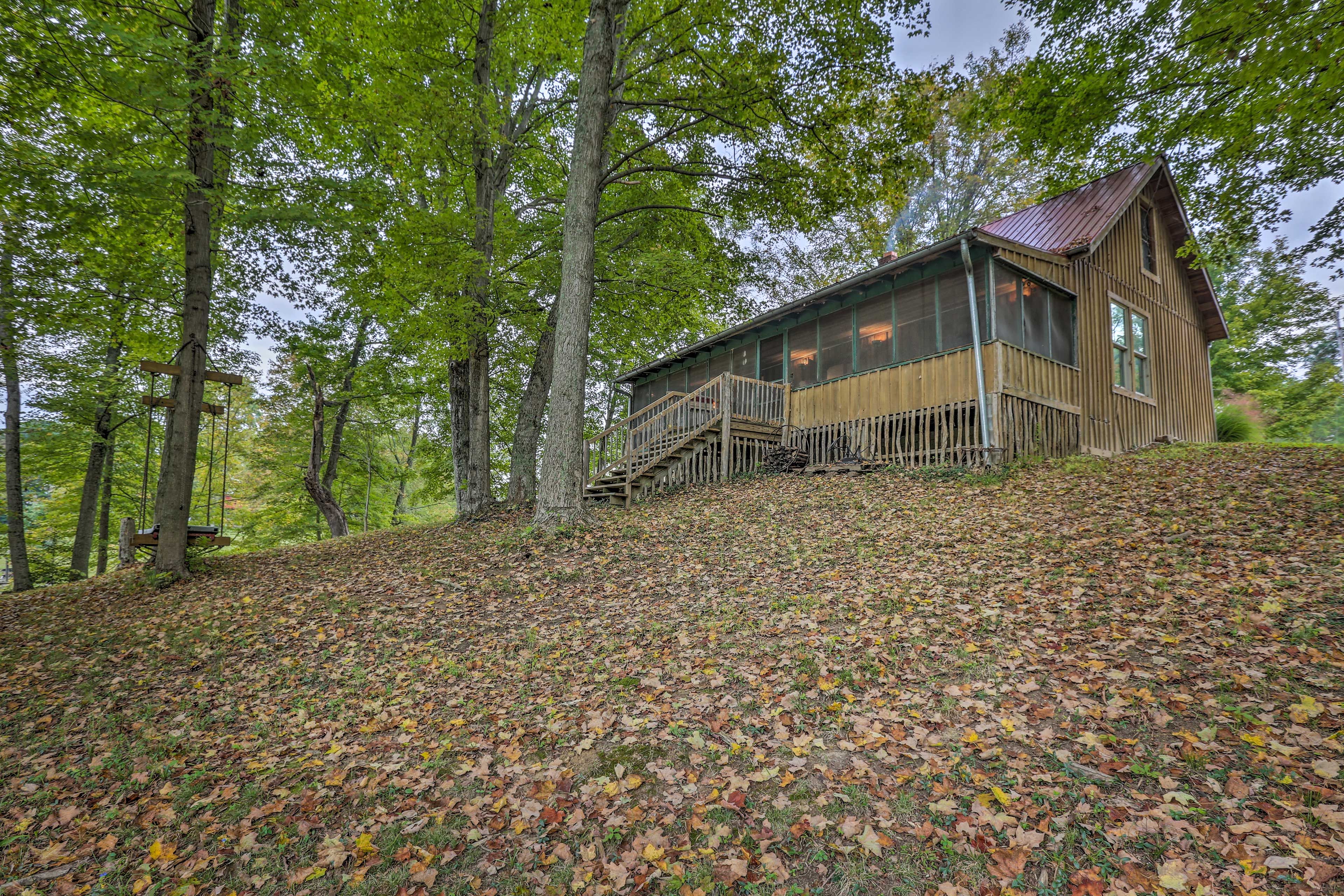 Cabin Exterior | Swing