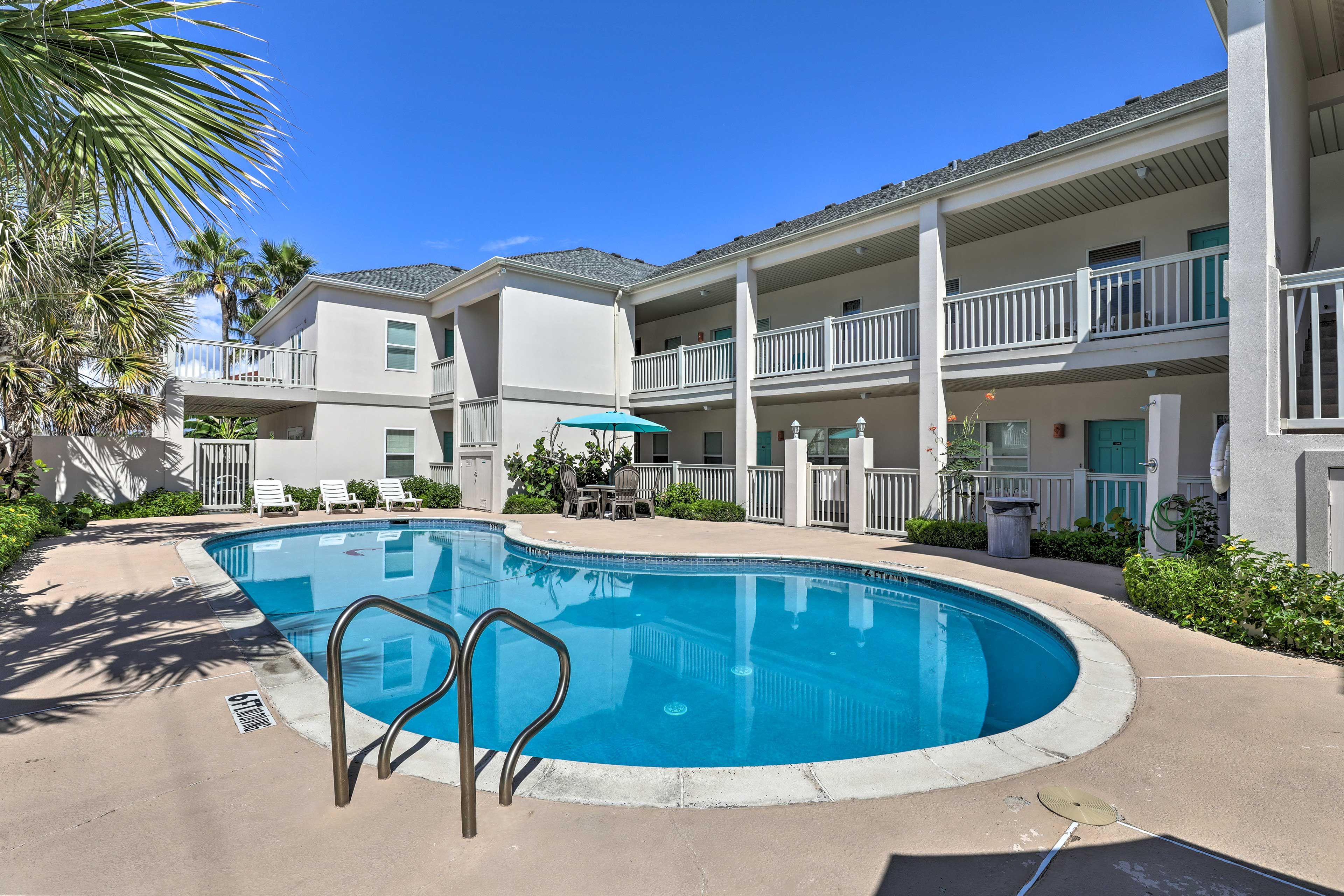 South Padre Island Vacation Rental | 1BR | 1BA | Ground-Floor Unit
