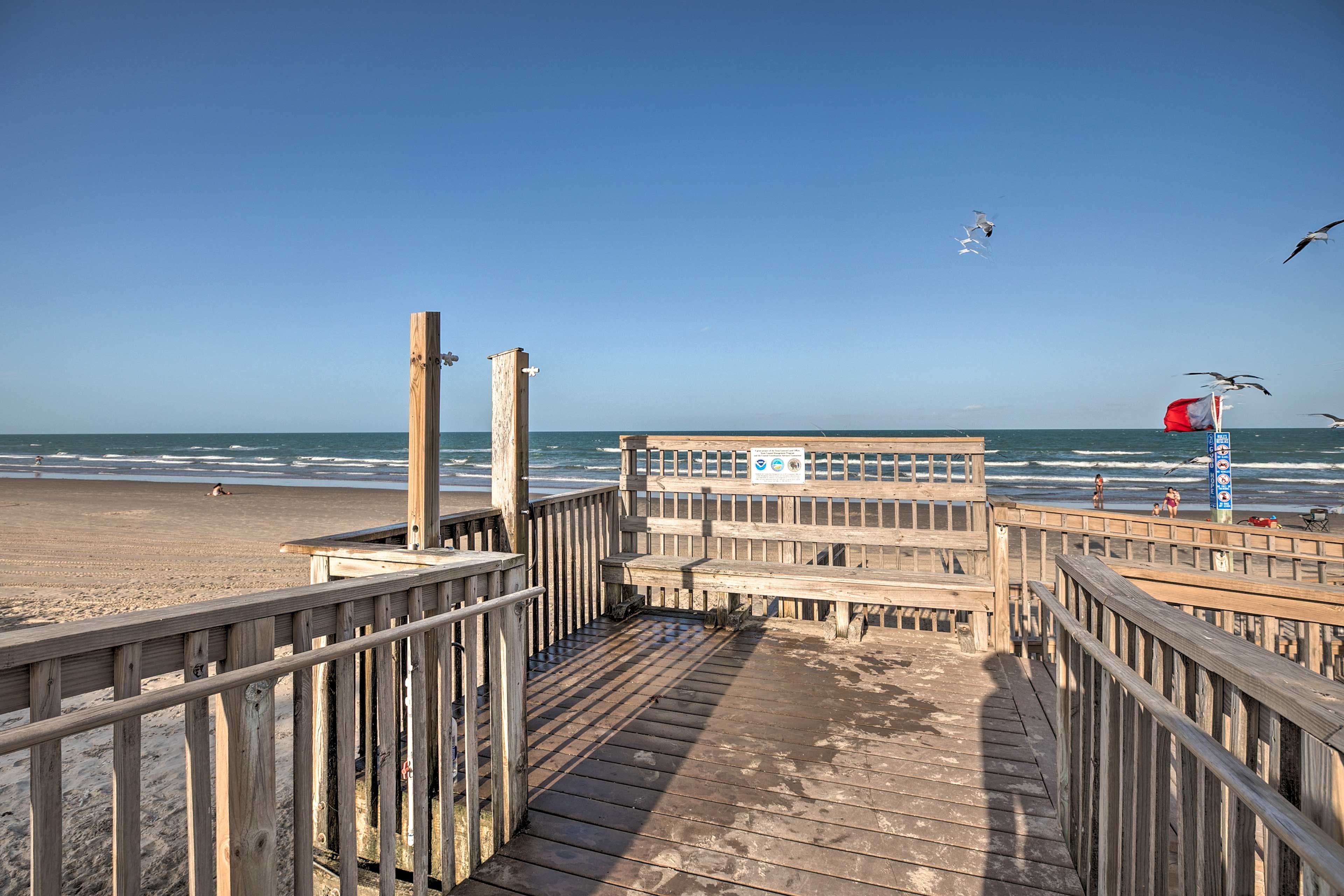 Walkable Beach Access