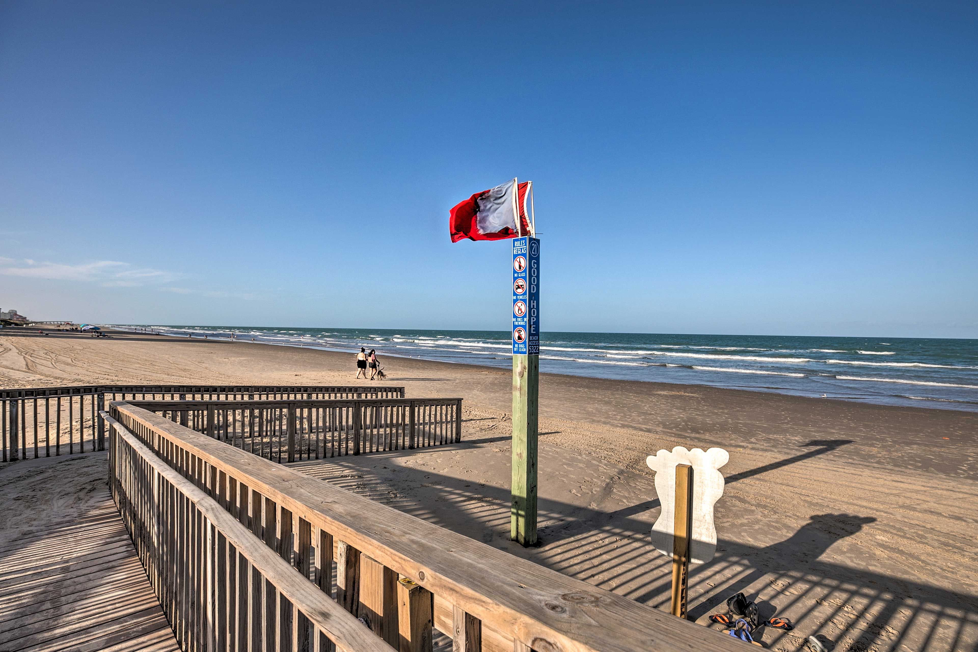 Walkable Beach Access