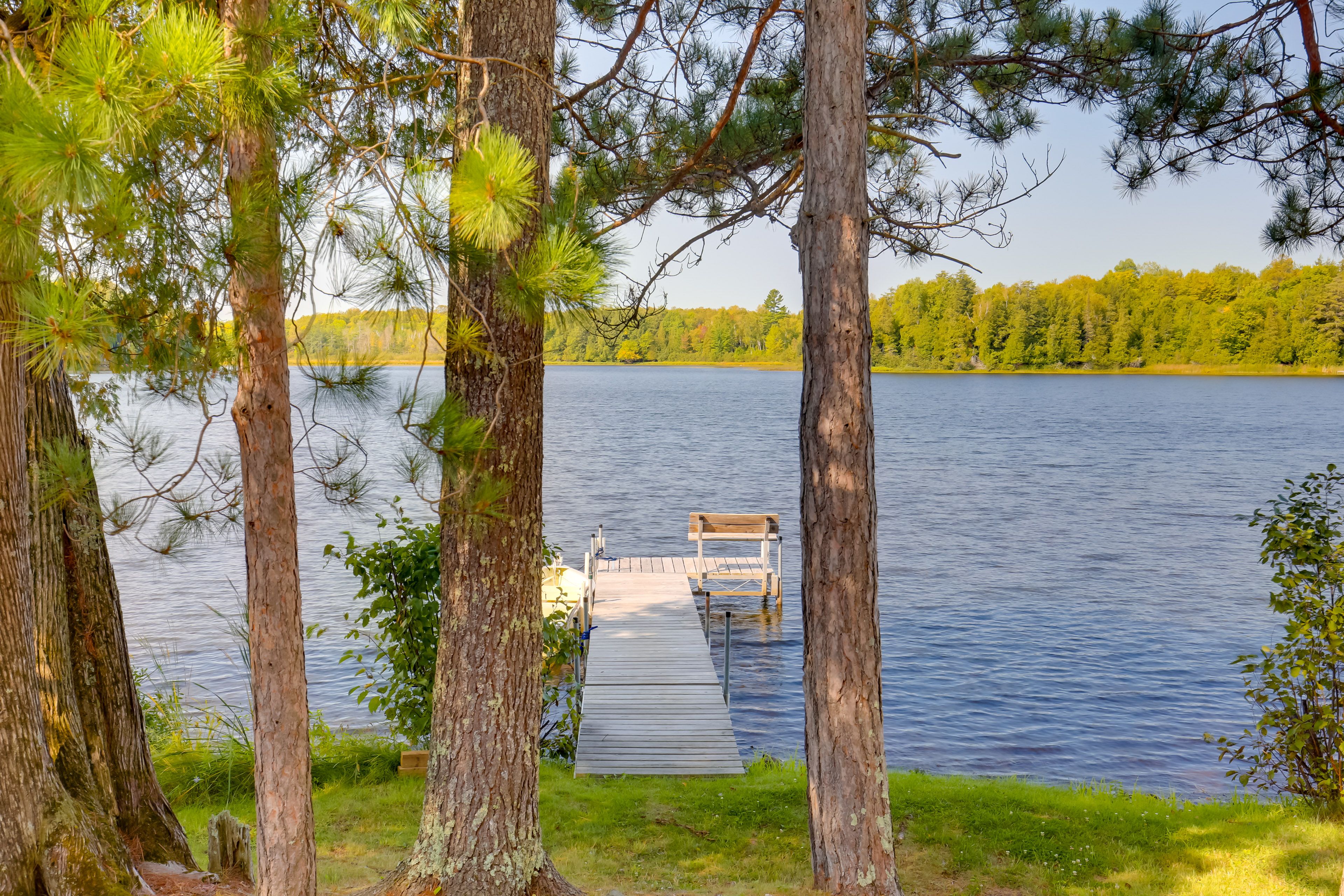 On-Site Dock | Boat Rental Available