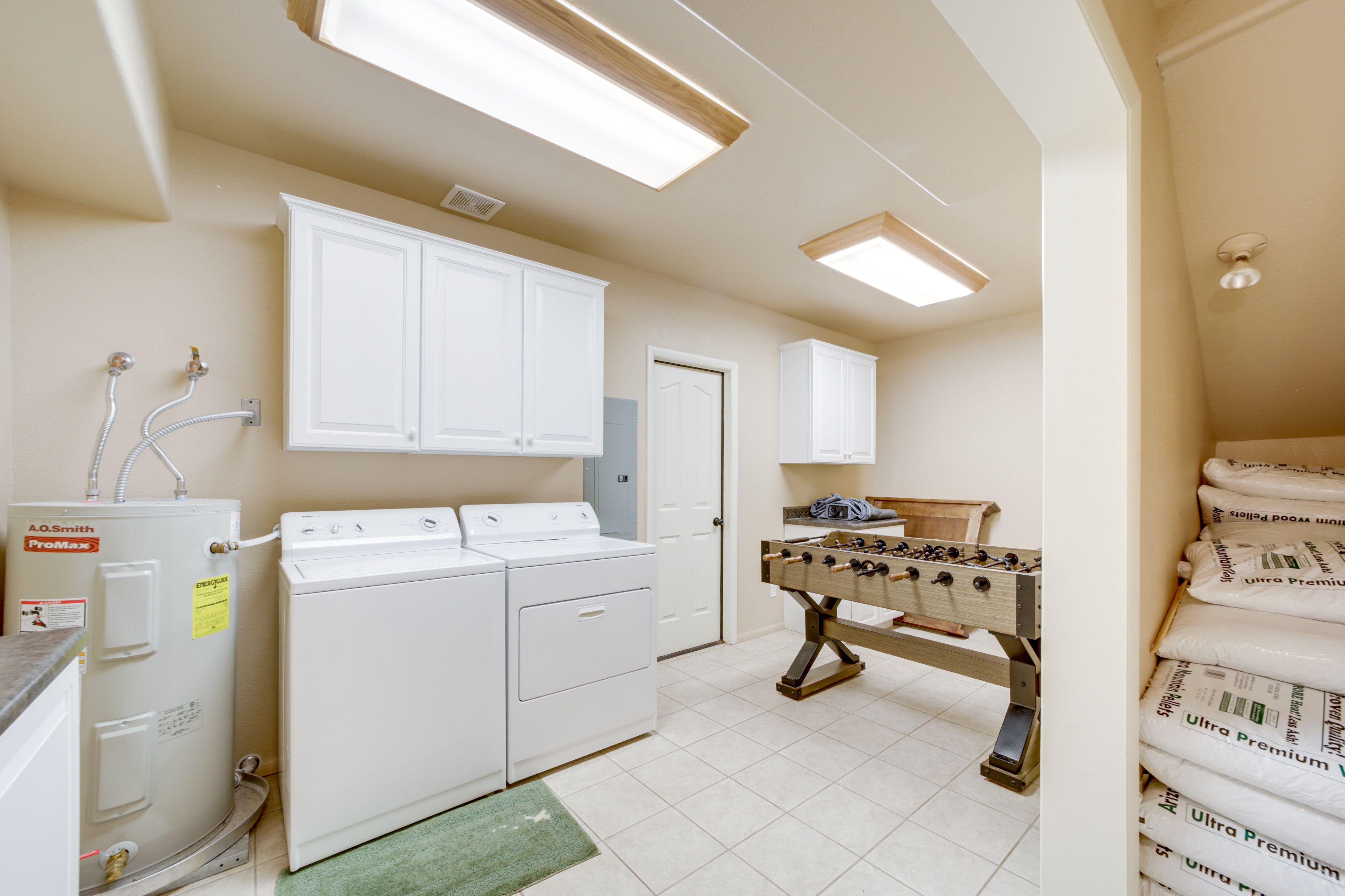 2nd Laundry Area | Foosball Table