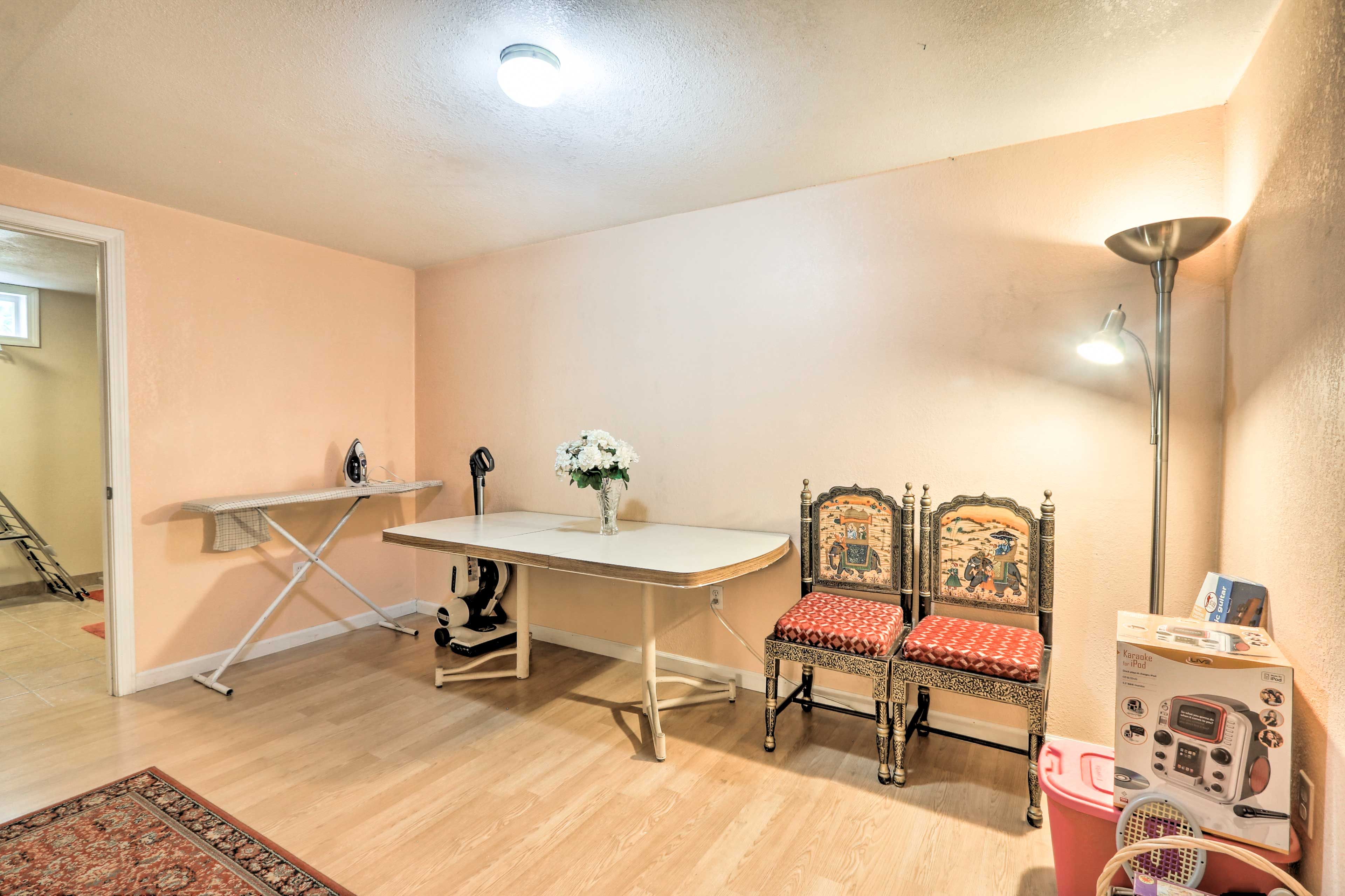 Basement Storage Room