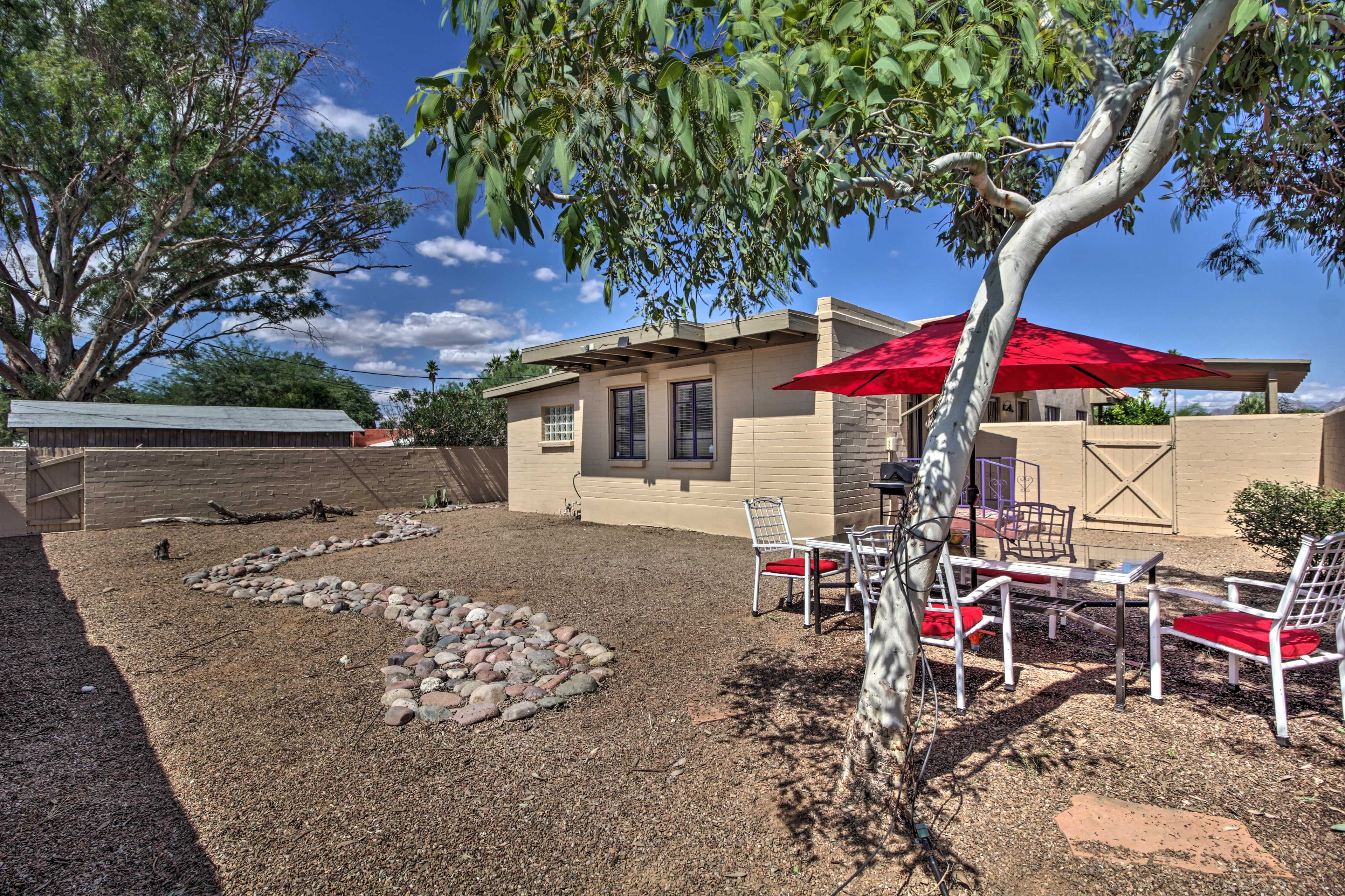 Tuscon Vacation Rental | 3BR | 2BA | 1,840 Sq Ft | 2 Steps Required