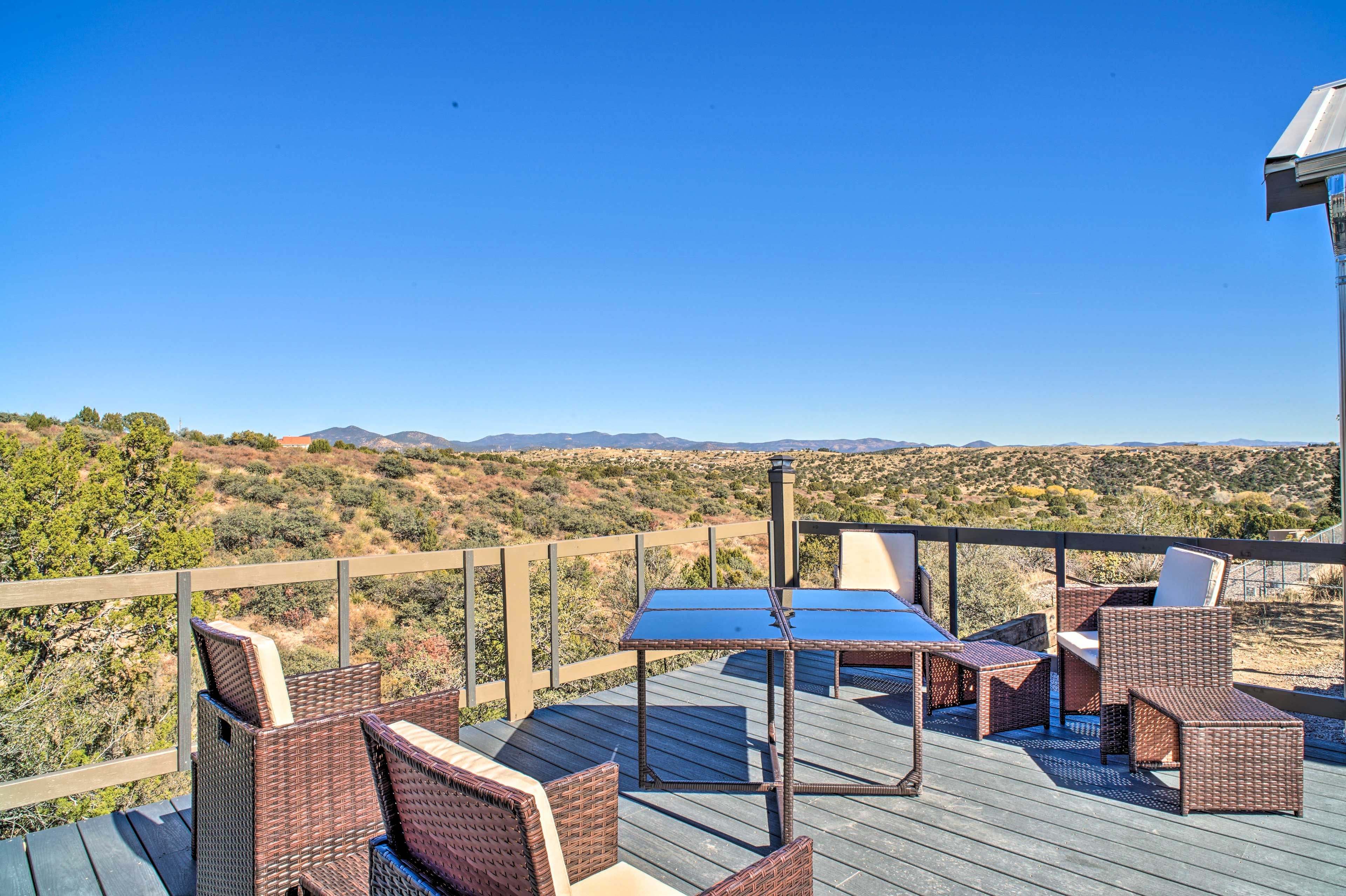 Silver City Vacation Rental | 1BR | 1BA | 3 Stairs Required for Access