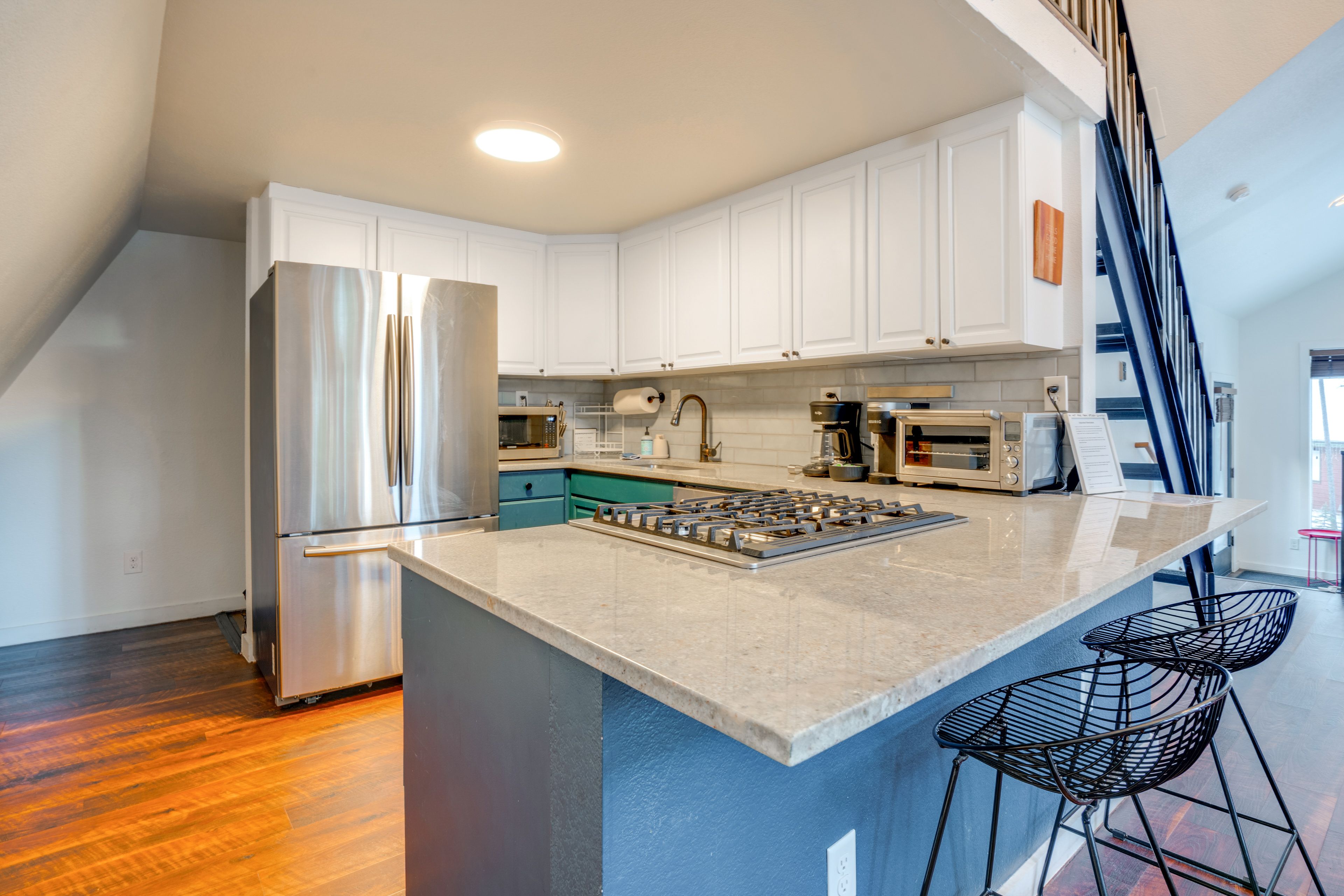 Kitchen | Fully Equipped | Stainless Steel Appliances