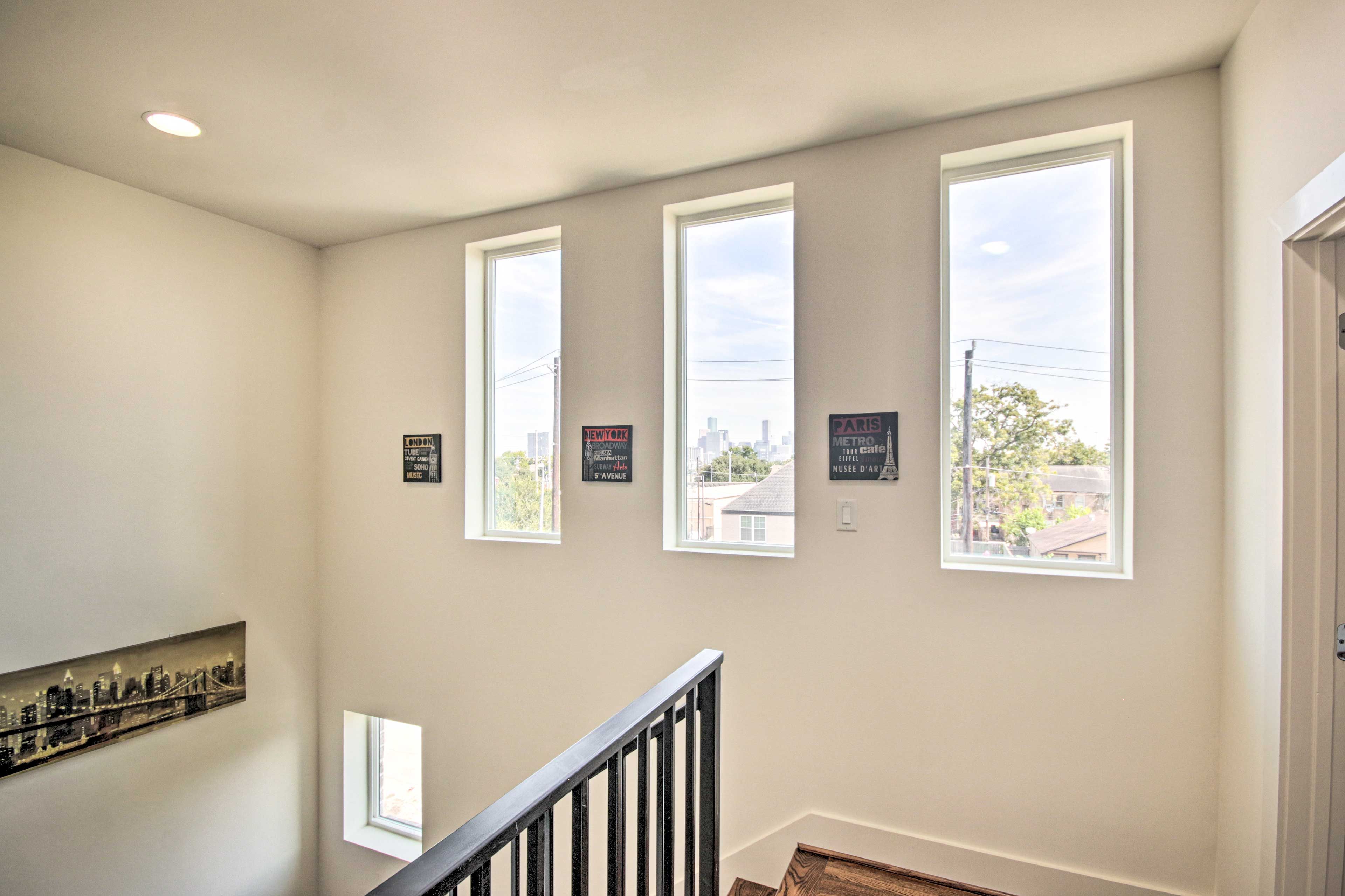 Upstairs Walkway | Hardwood Floors