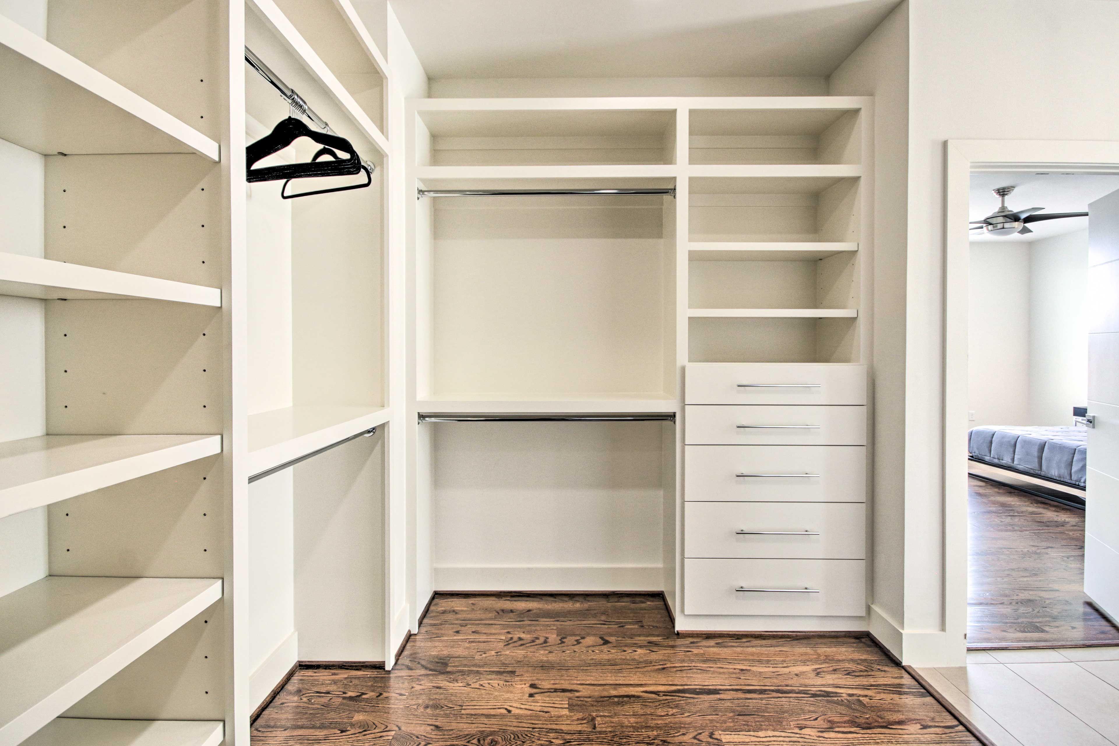 Bedroom 1 | Oversized Walk-In Closet