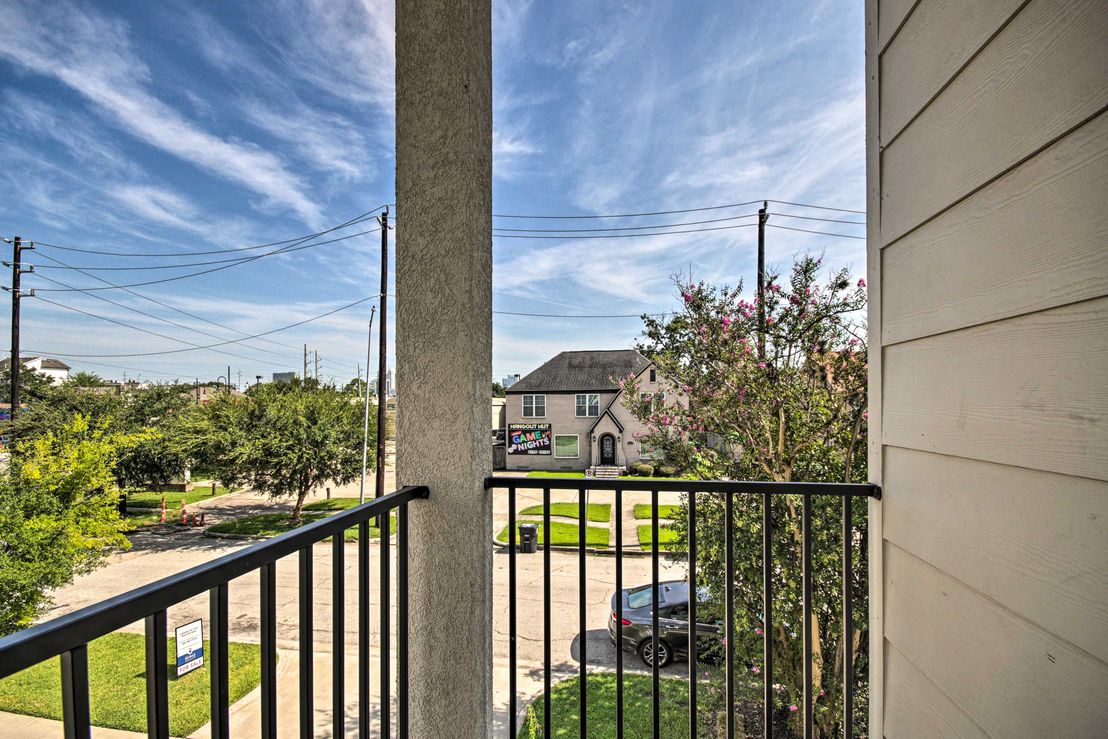 Upstairs Balcony Views