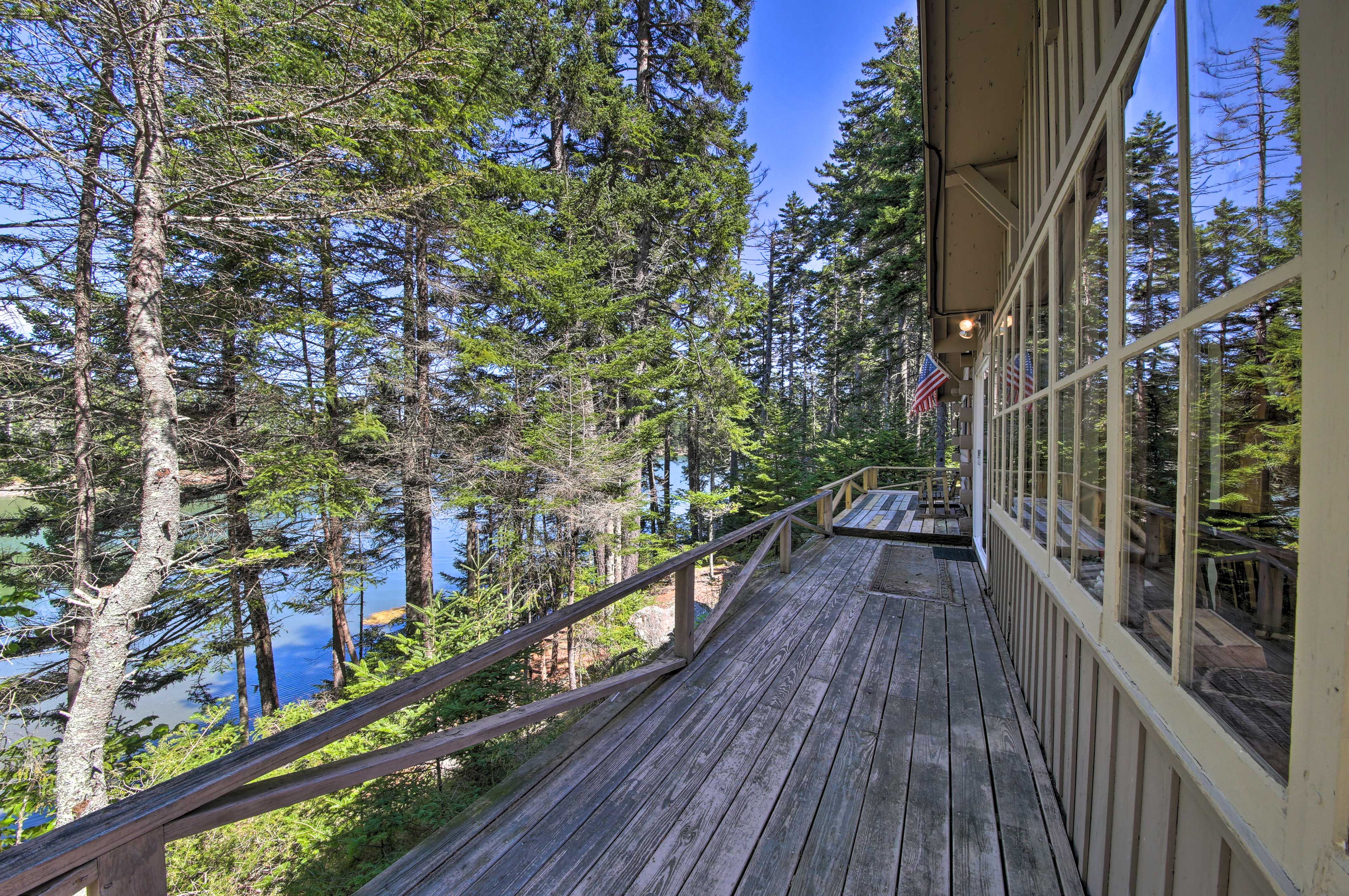 Home Exterior | Furnished Wraparound Deck