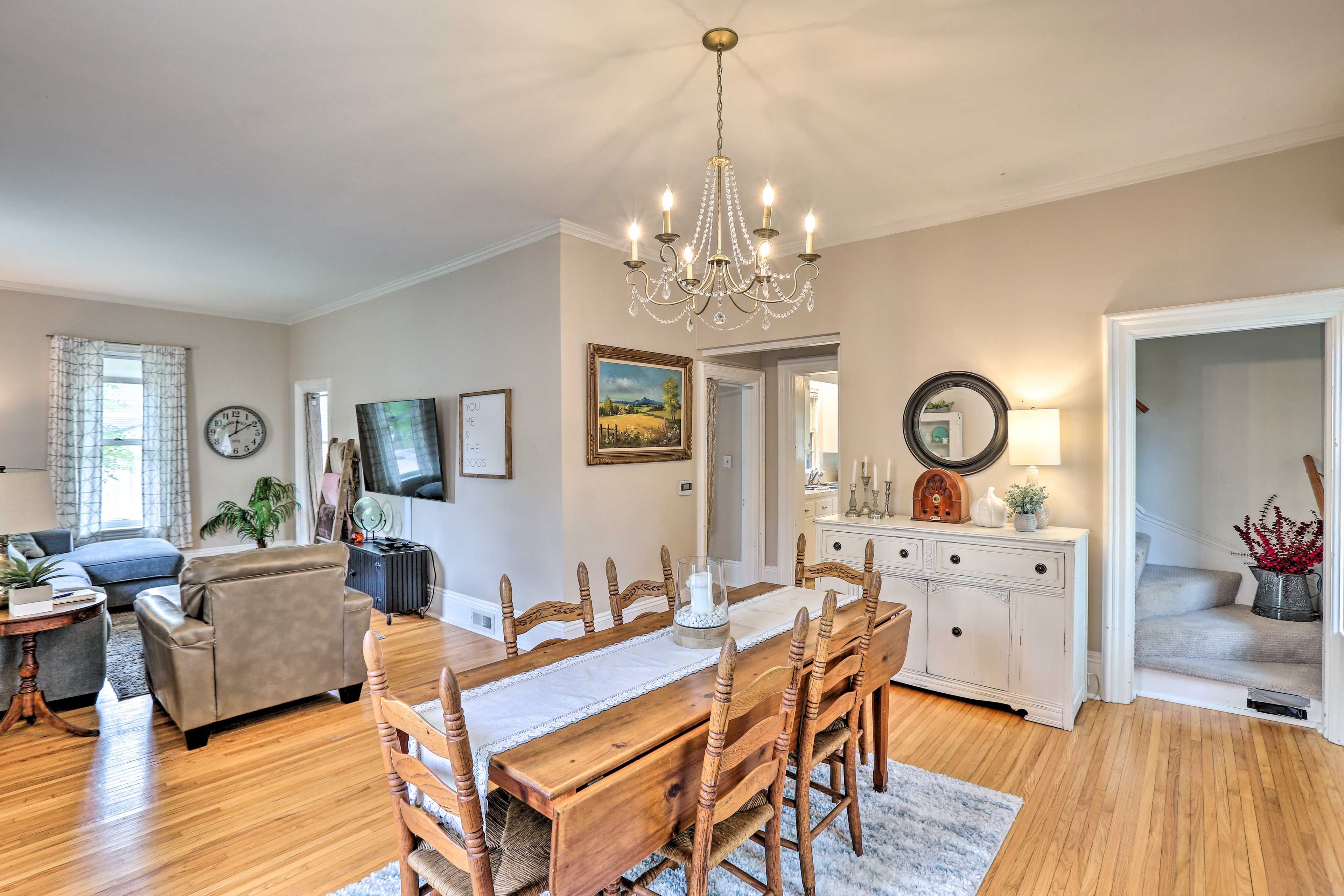 Dining Area | 1st Floor | Dishware & Flatware