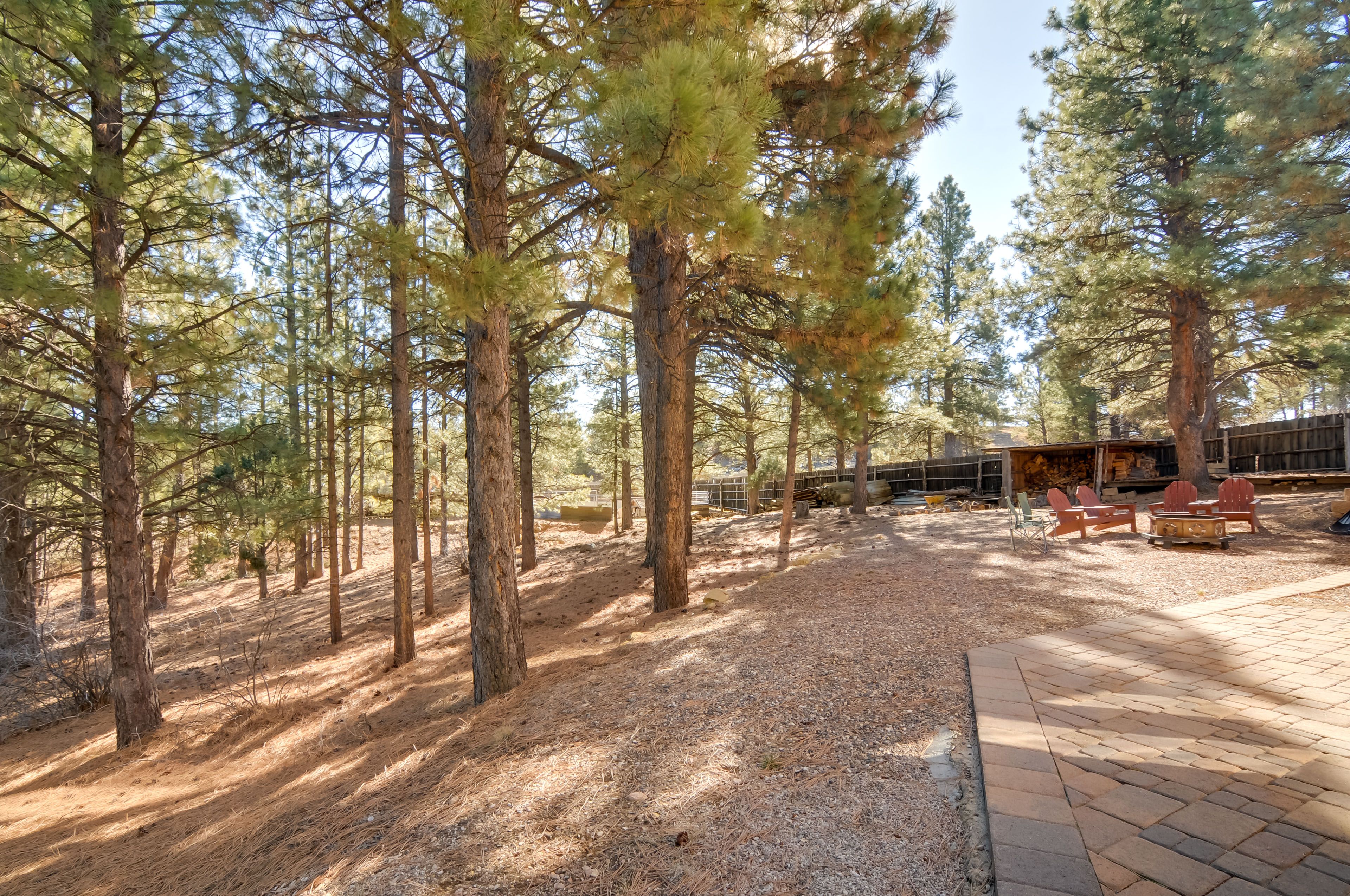 Private Fire Pit Area