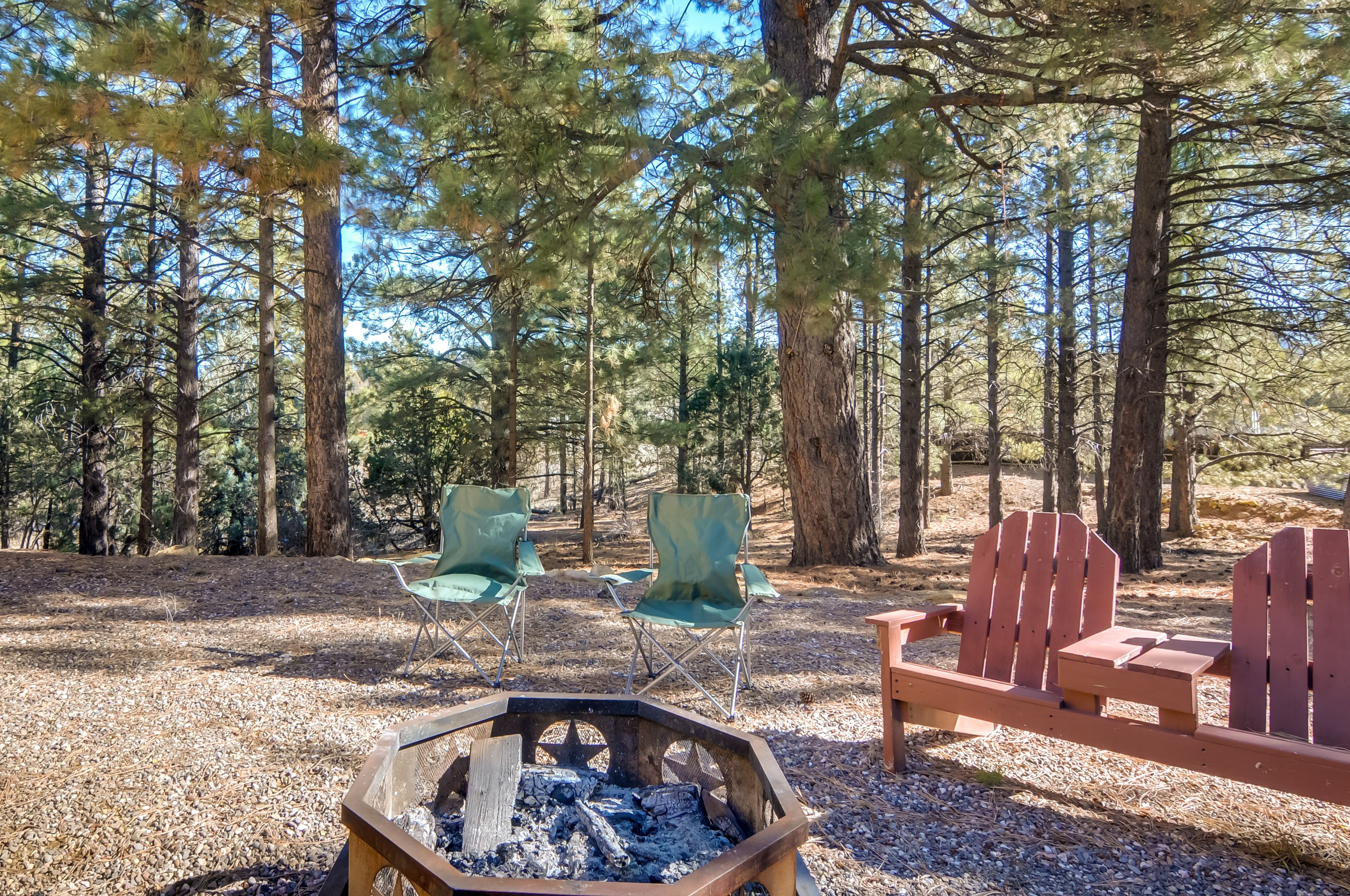 Private Fire Pit Area