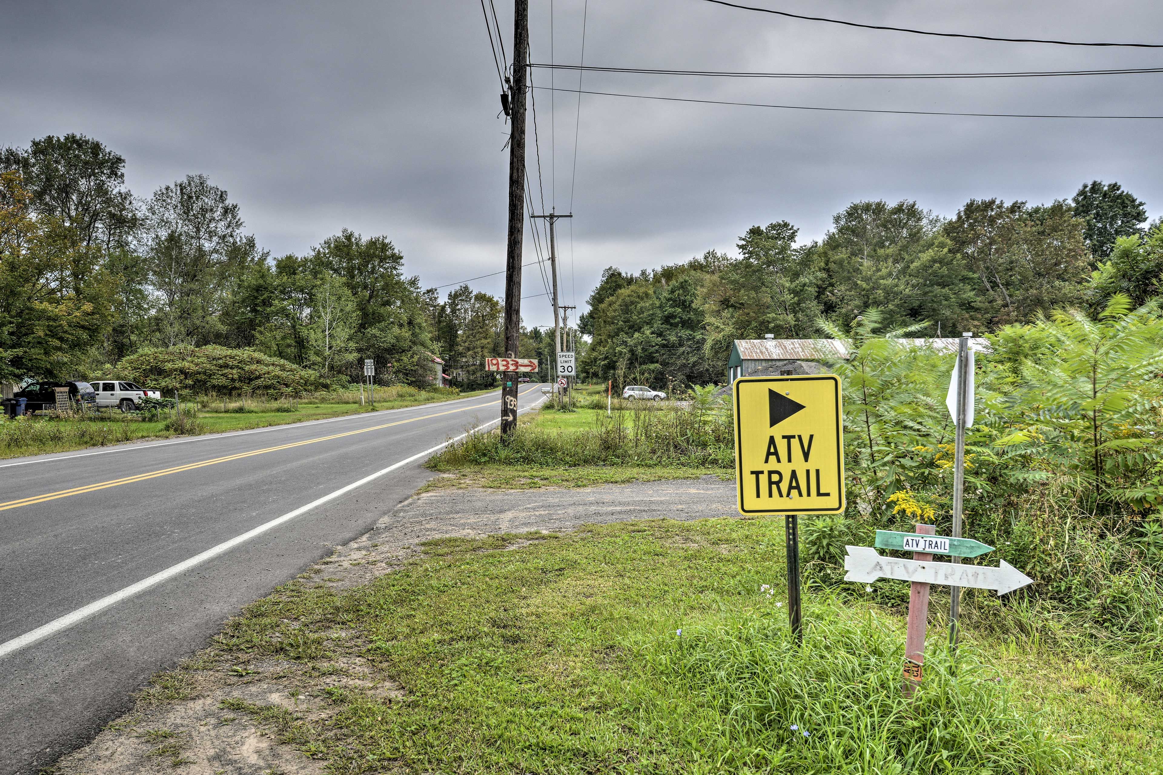 Nearby Attraction | Snowmobile Trails