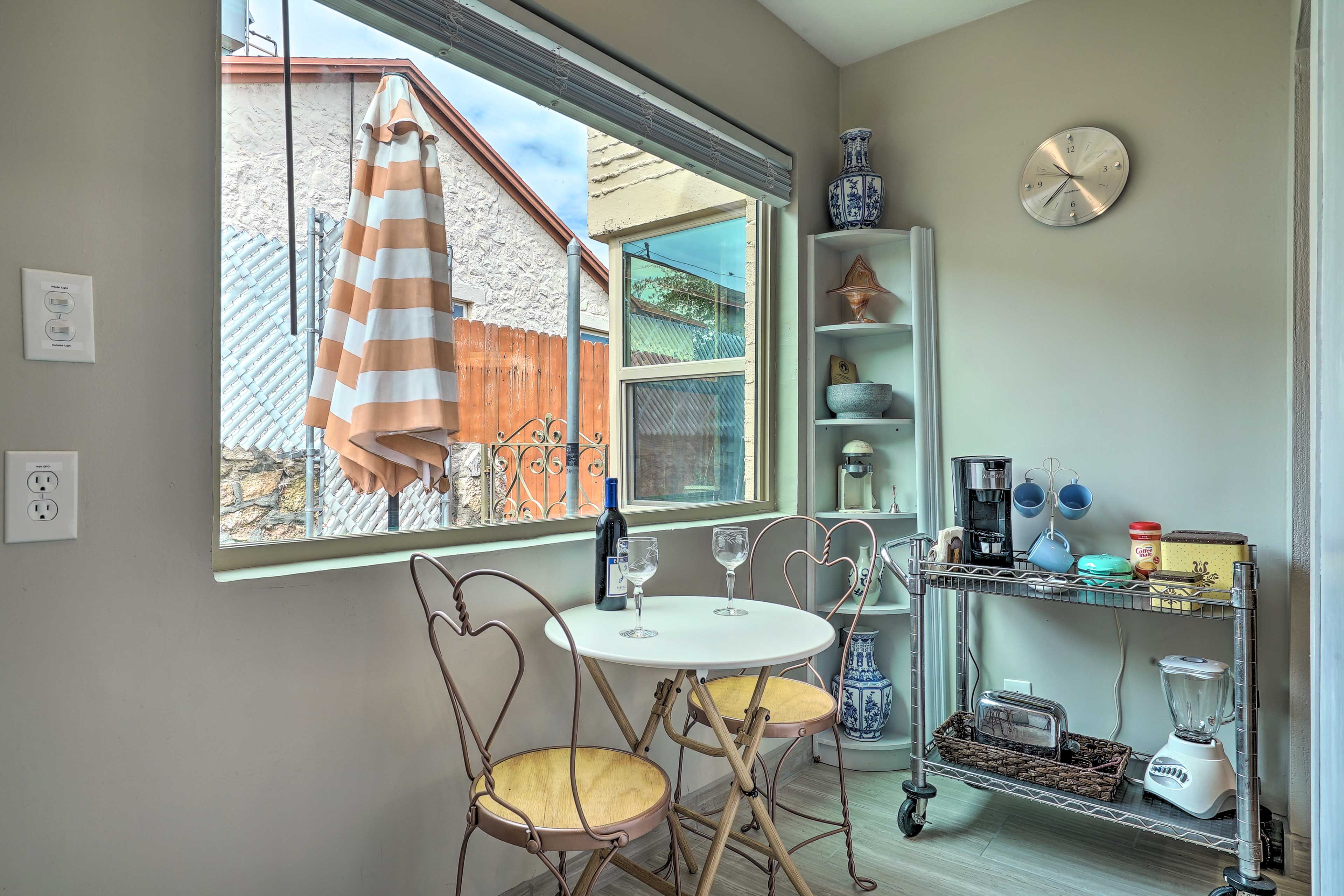 Fully Equipped Kitchen | Bistro Set