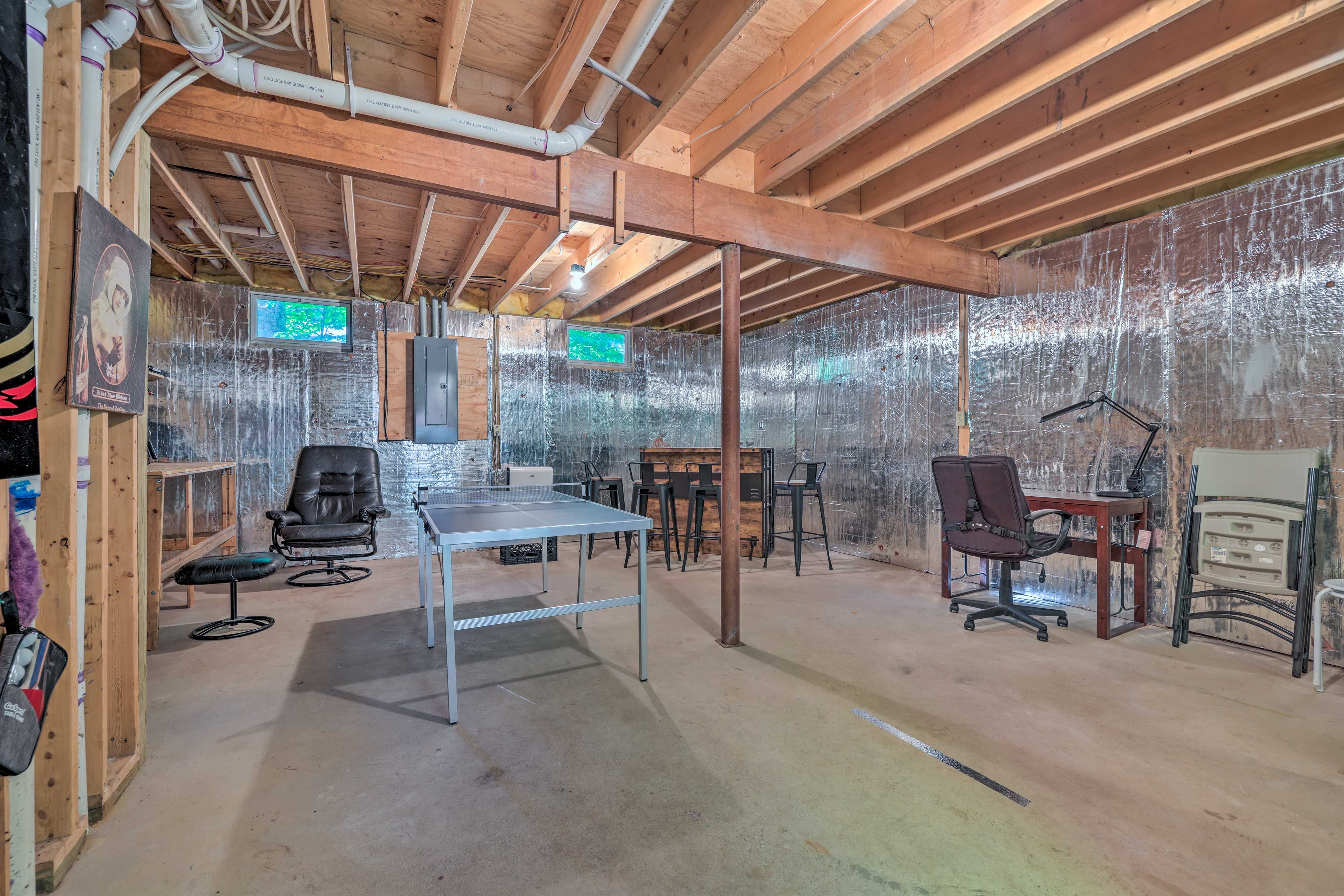 Game Room | Dart Board | Ping Pong Table