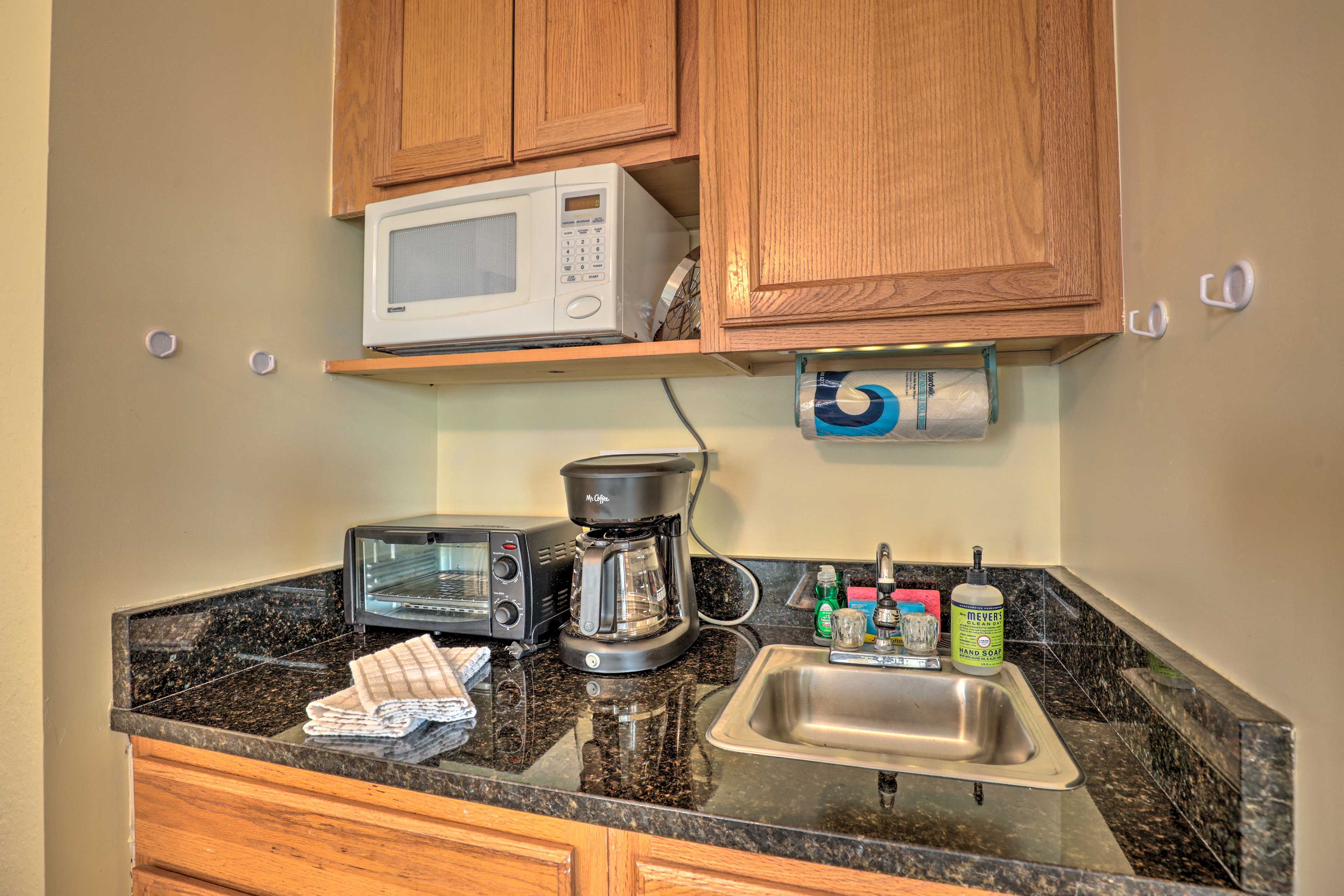 Well-Equipped Kitchenette | Drip Coffee Maker