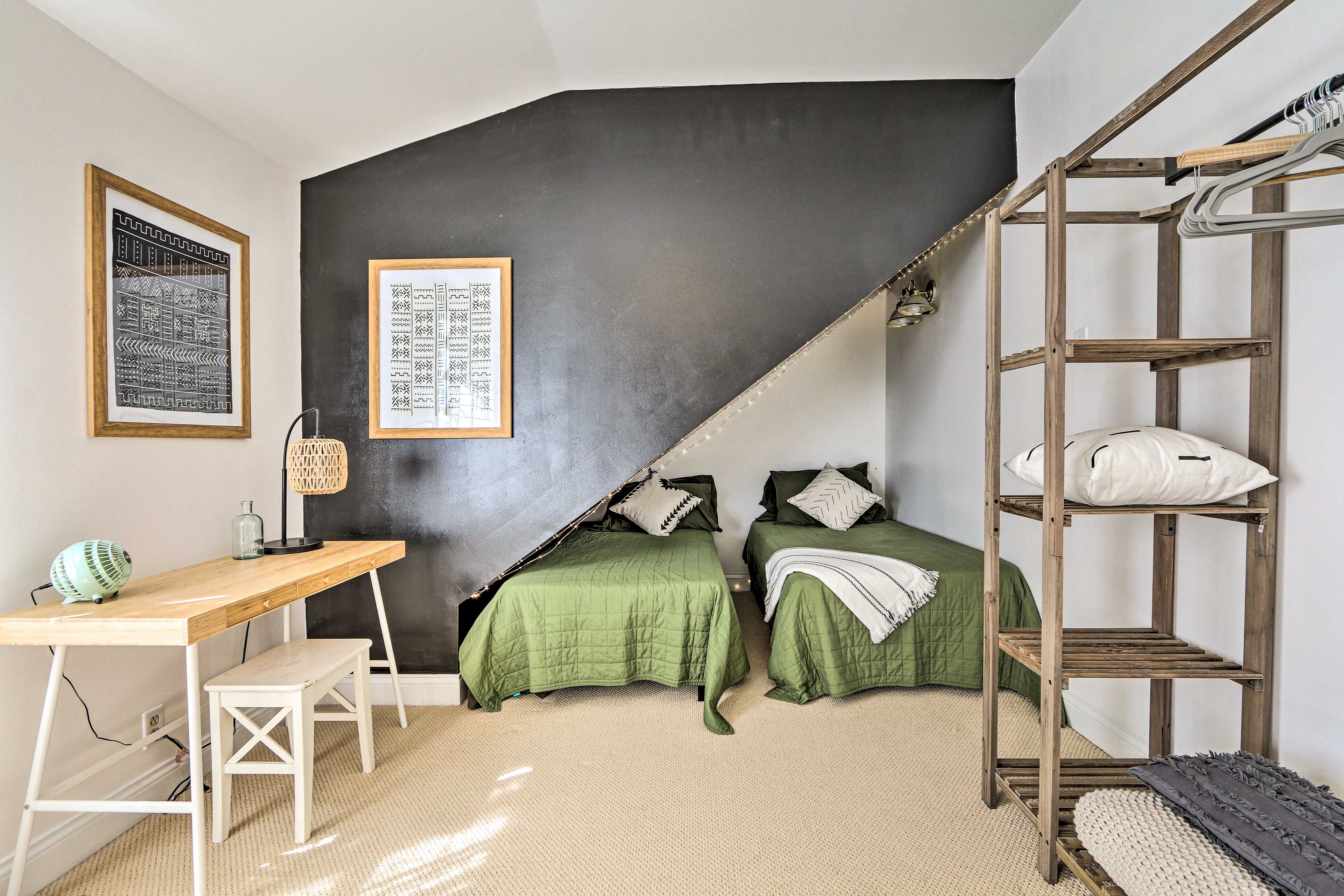 Bedroom 5 | Laptop-Friendly Workspace